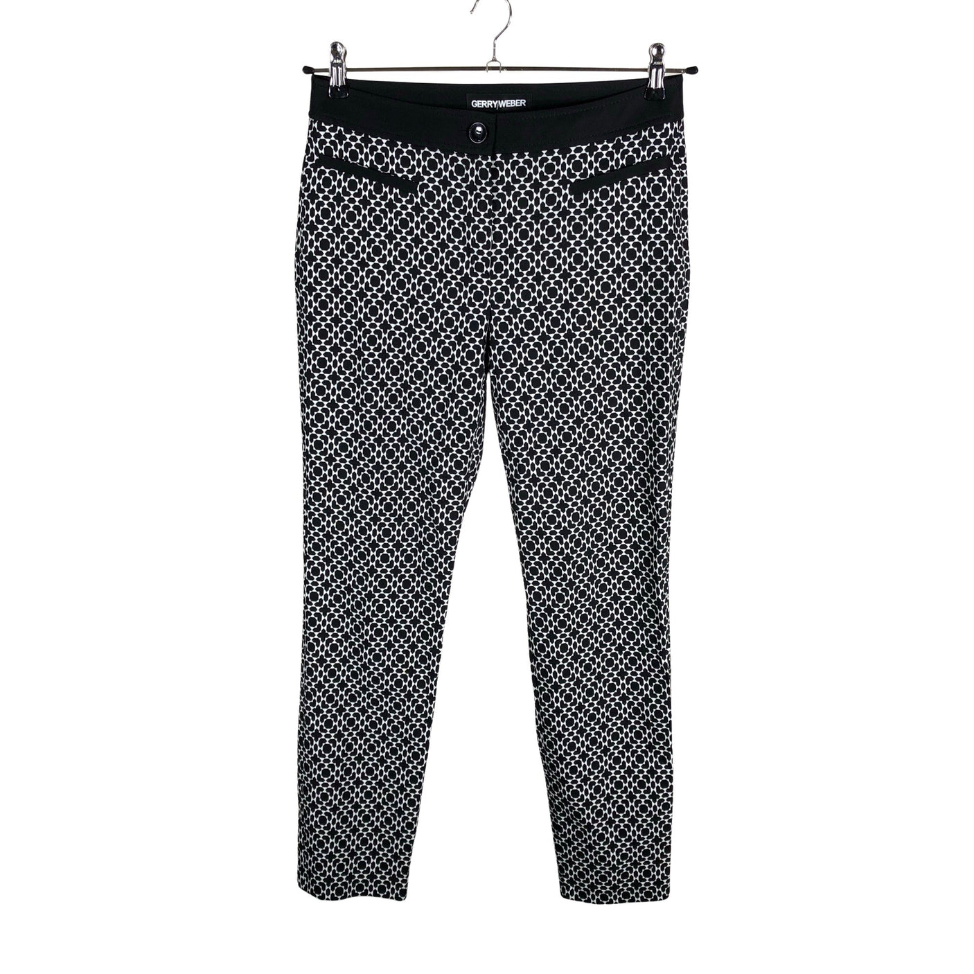 Unisex Gerry Weber - Trikotaažist püksid, suurus 38 - Must (1)