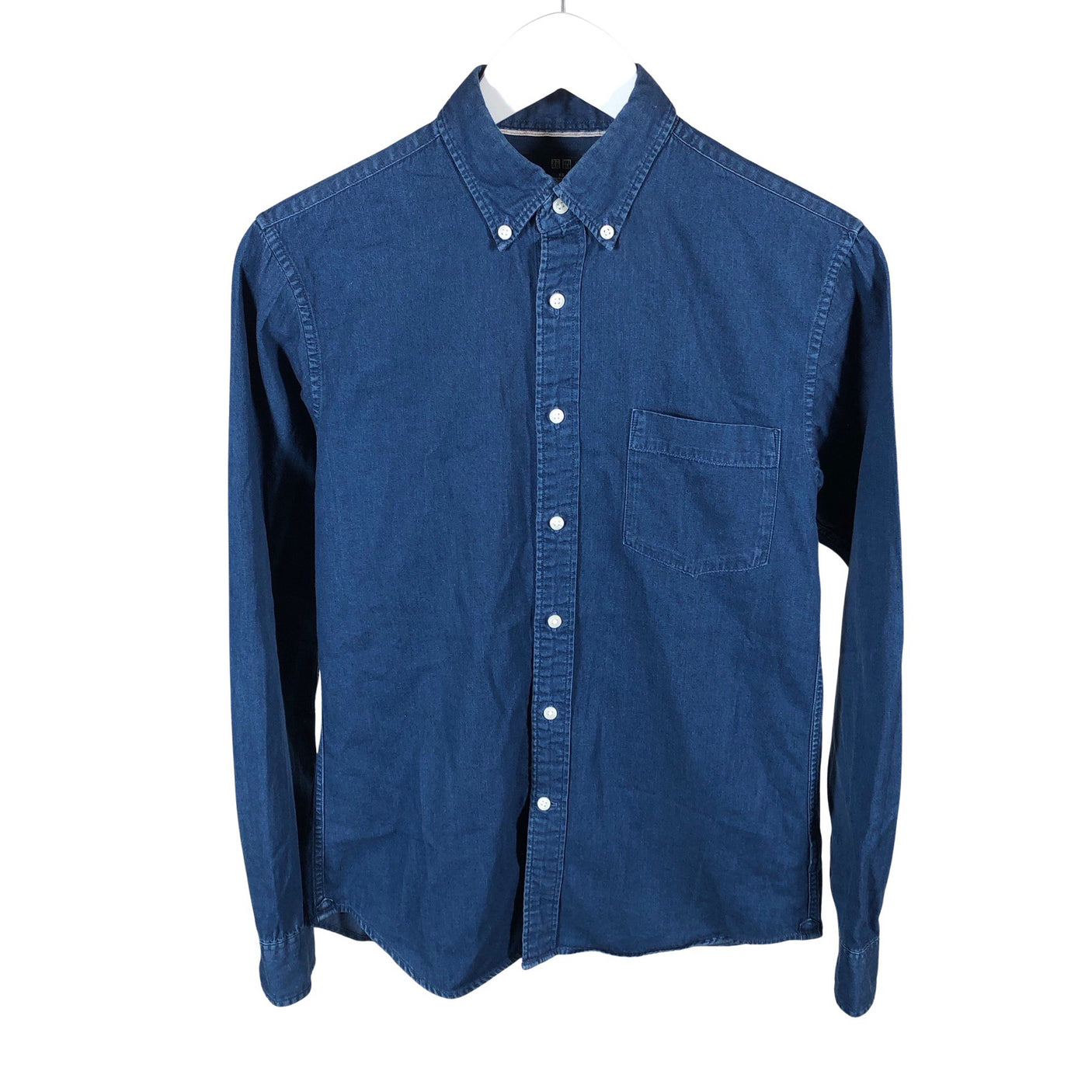 Unisex Uniqlo - Teksasärk, suurus XS - Sinine (1)