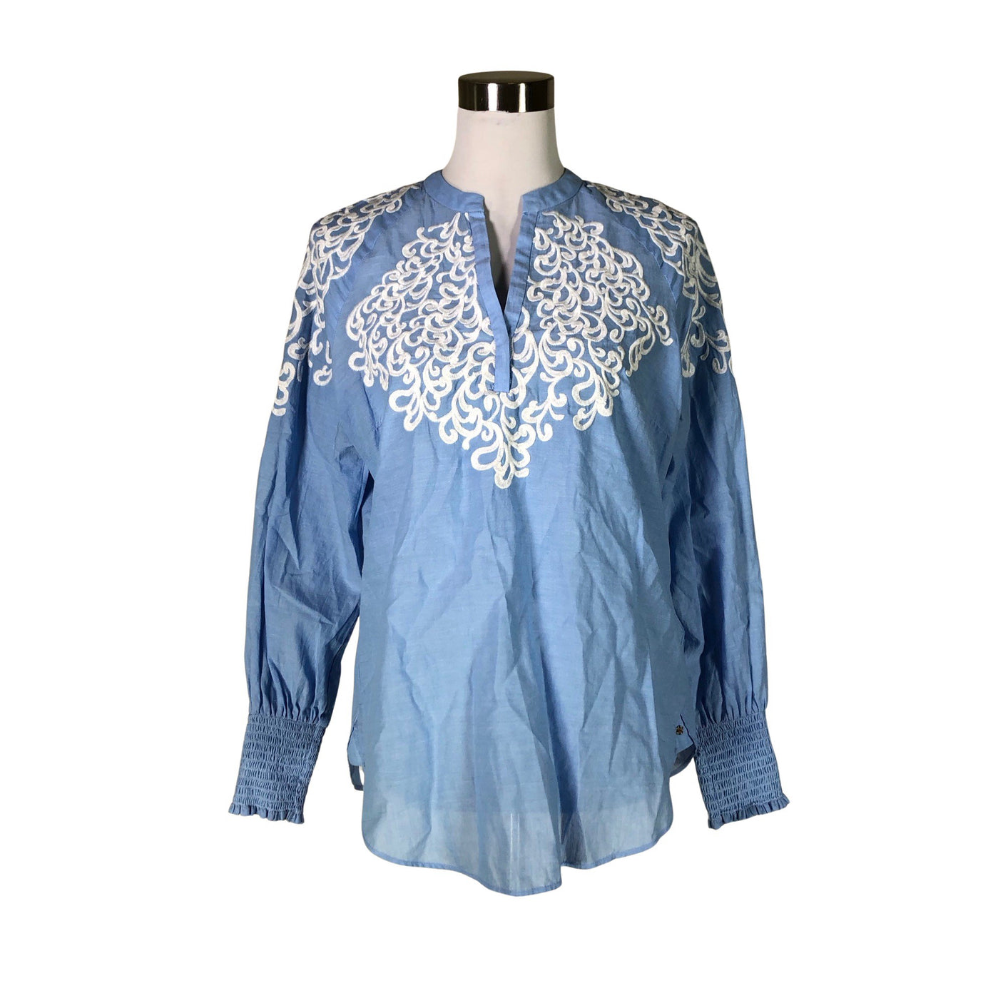 Unisex Gustav - Pluus, suurus 36 - Helesinine (1)
