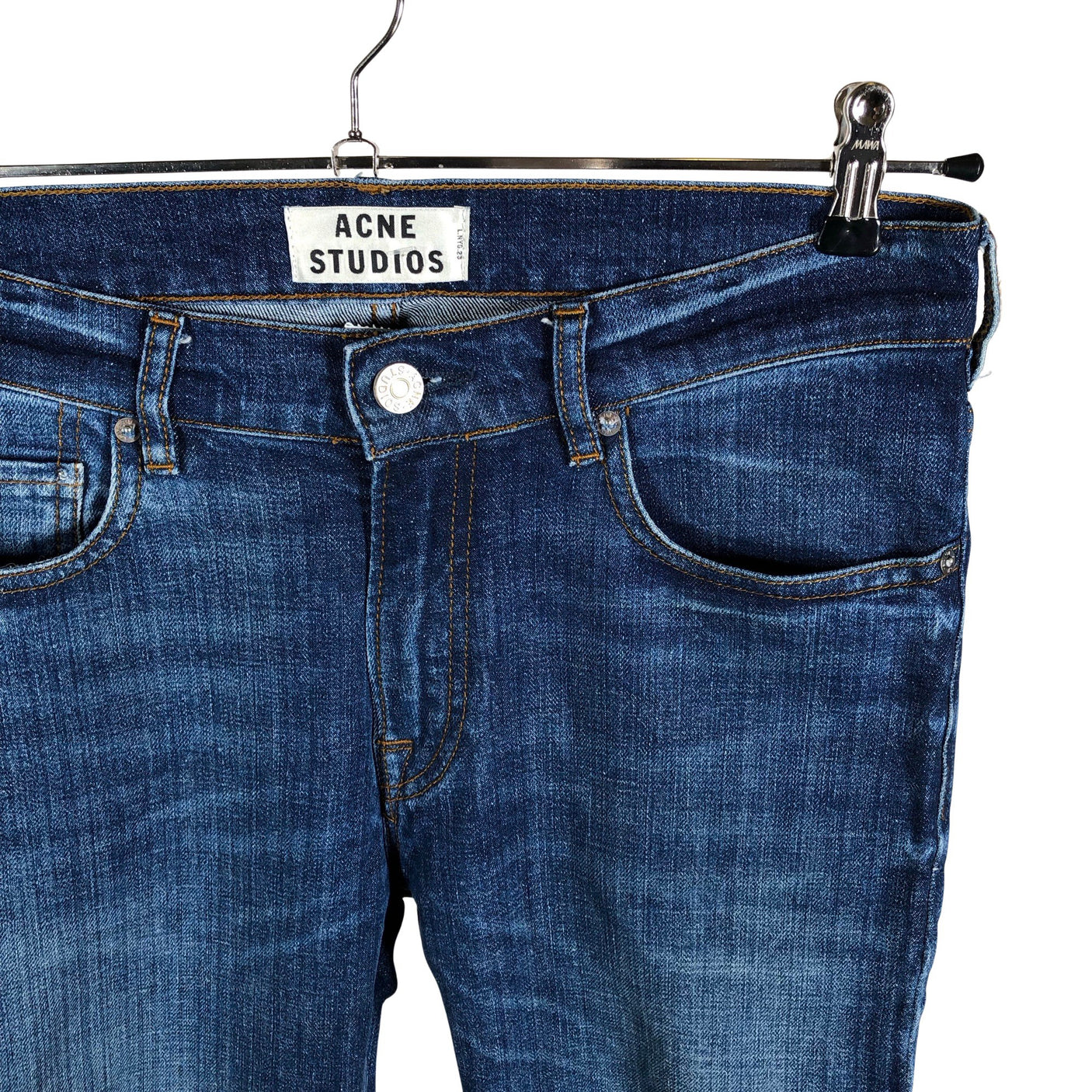 Unisex Acne Studios - Teksad, suurus W31 - Sinine (3)
