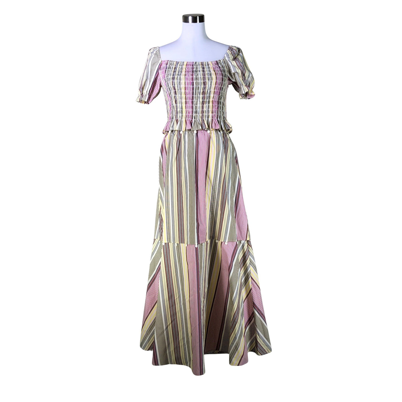Unisex Max&Co - Mitteveniv kleit, suurus 40 - Kollane (1)