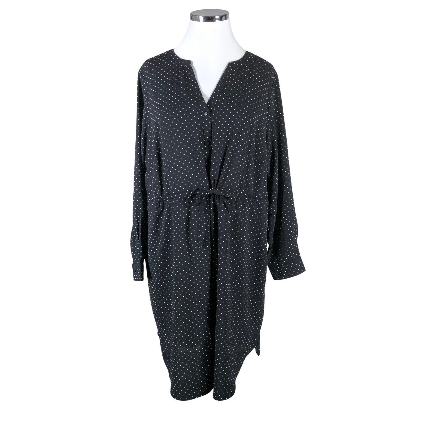 Unisex Zizzi - Õhuke kleit, suurus 50 - Must (1)