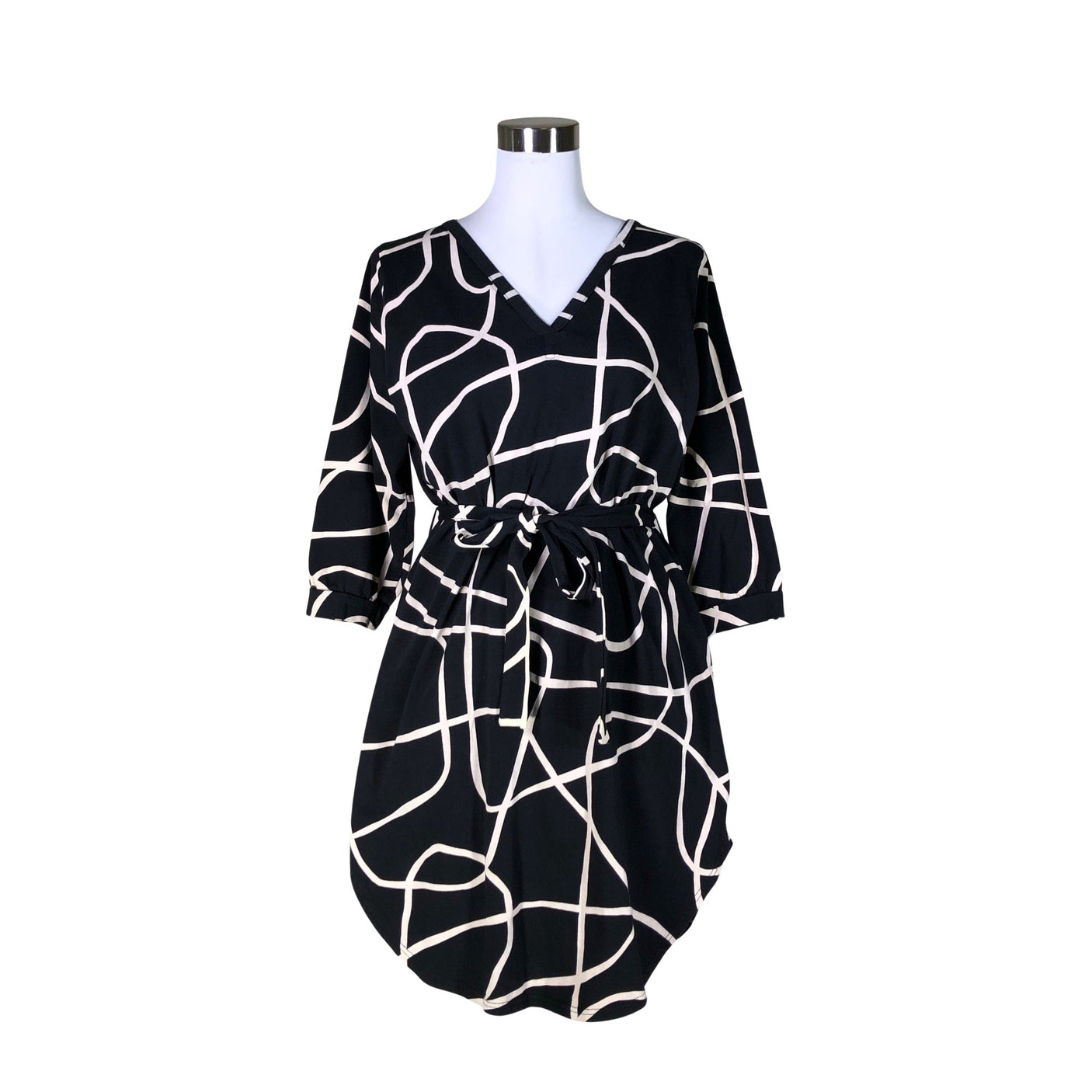 Unisex NOSH - Trikotaažist tuunika, suurus 34 - Must (1)