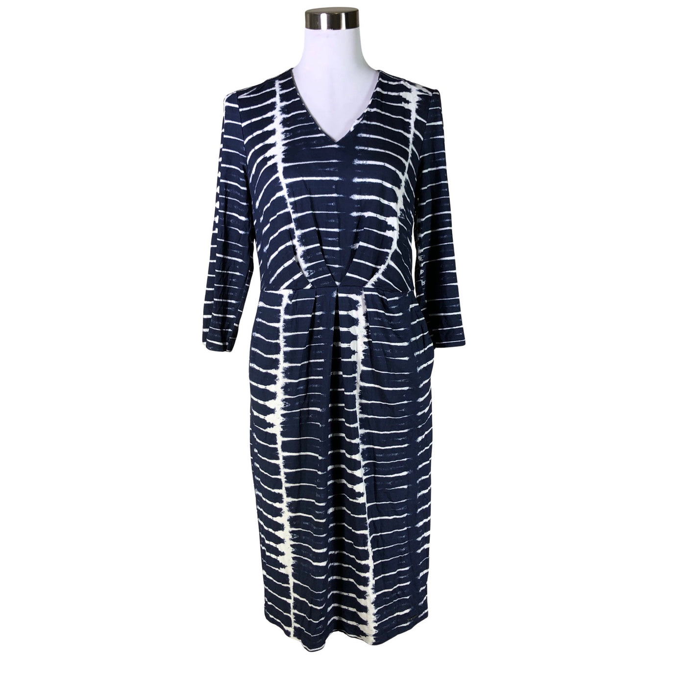 Unisex Elton - Trikotaažist kleit, suurus 38 - Sinine (1)