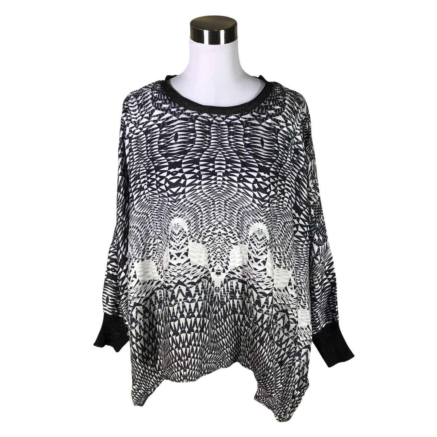 Unisex Anni Carlsson - Pidulik pluus, suurus 38 - Must (1)