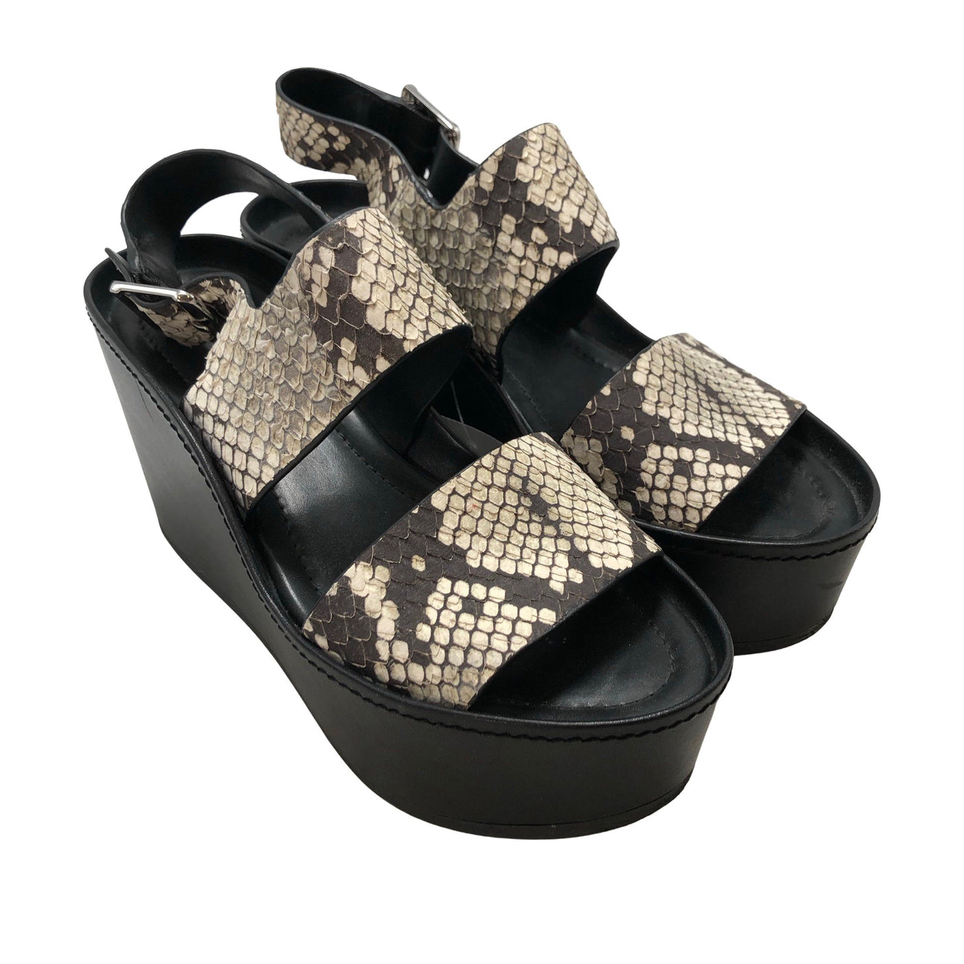 Unisex Vince. - Kiilkontsaga rihmikud, suurus 37 - Must (2)