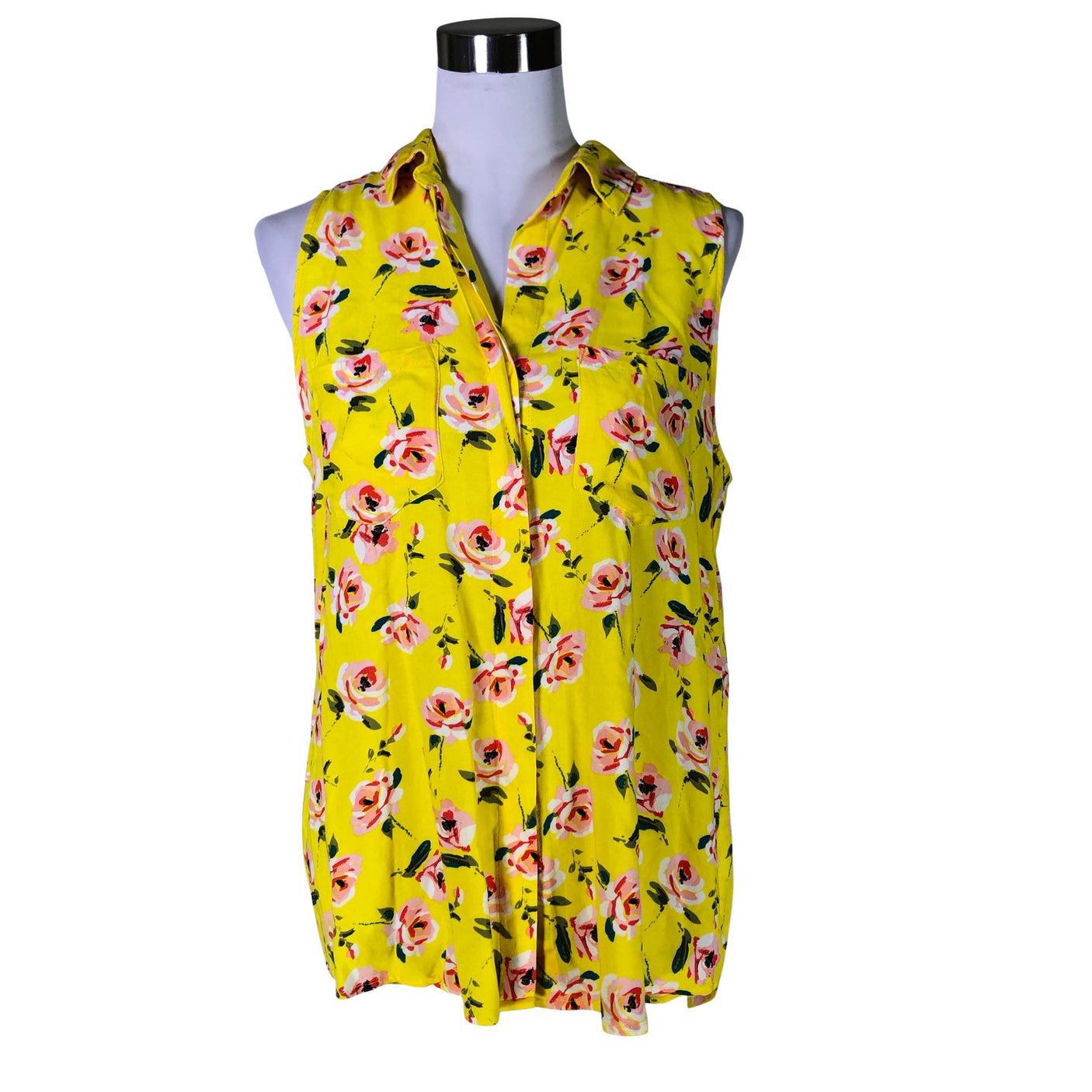 Unisex Velvet Heart - Topp, suurus 40 - Kollane (1)