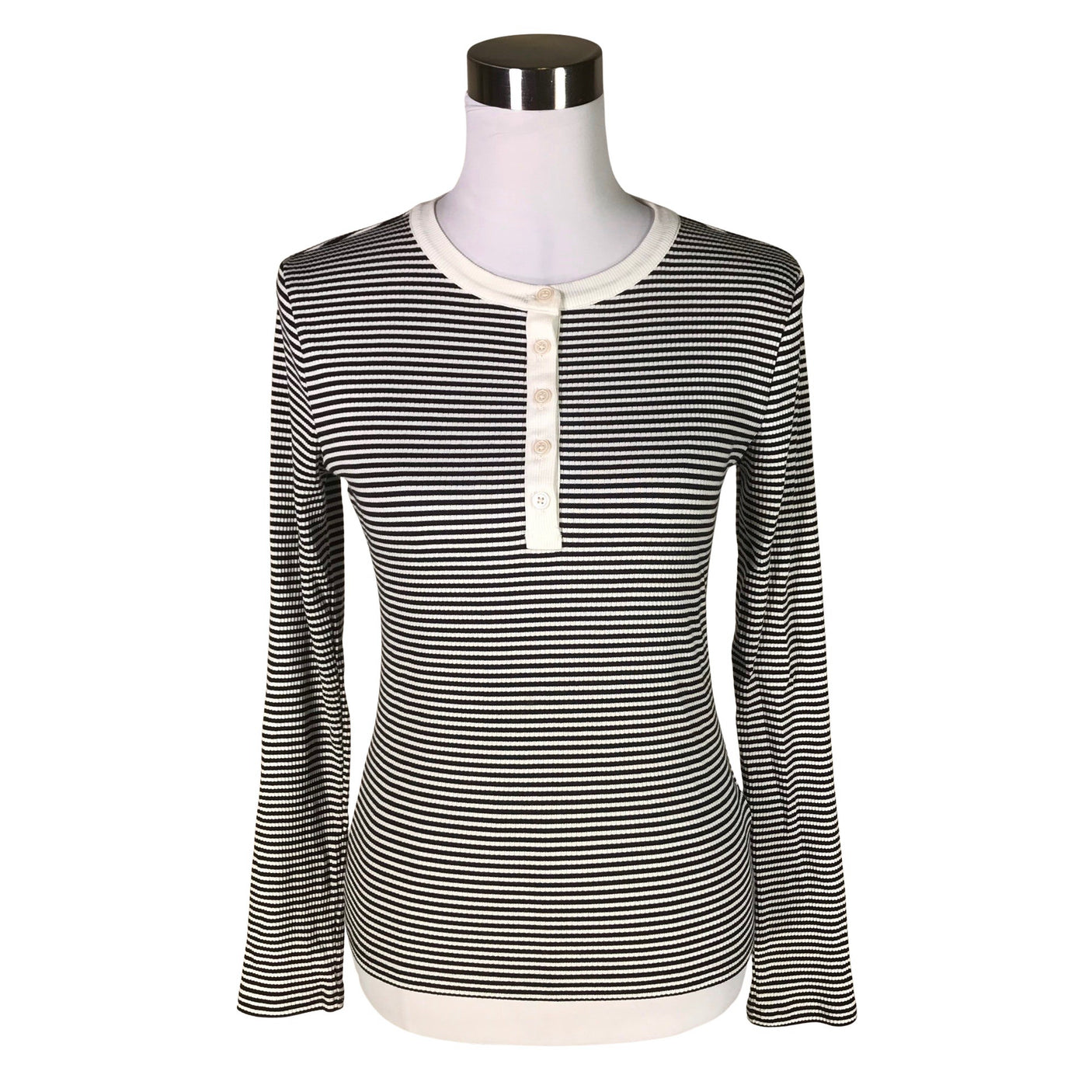 Unisex J.Crew - Trikotaažist pluus, suurus 36 - Must (1)