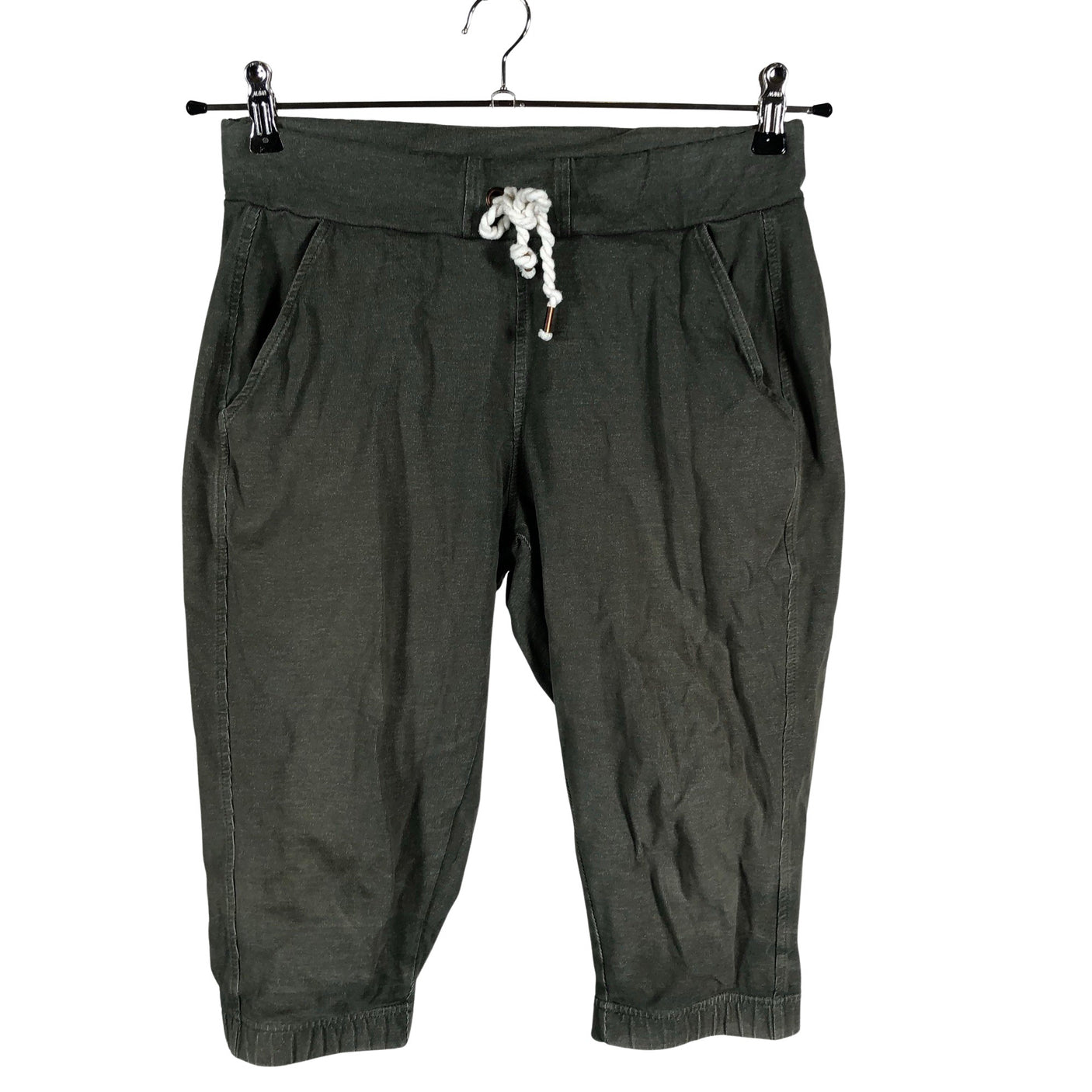 Unisex NOSH - Trikotaažist poolpikad püksid, suurus 36 - Roheline (1)