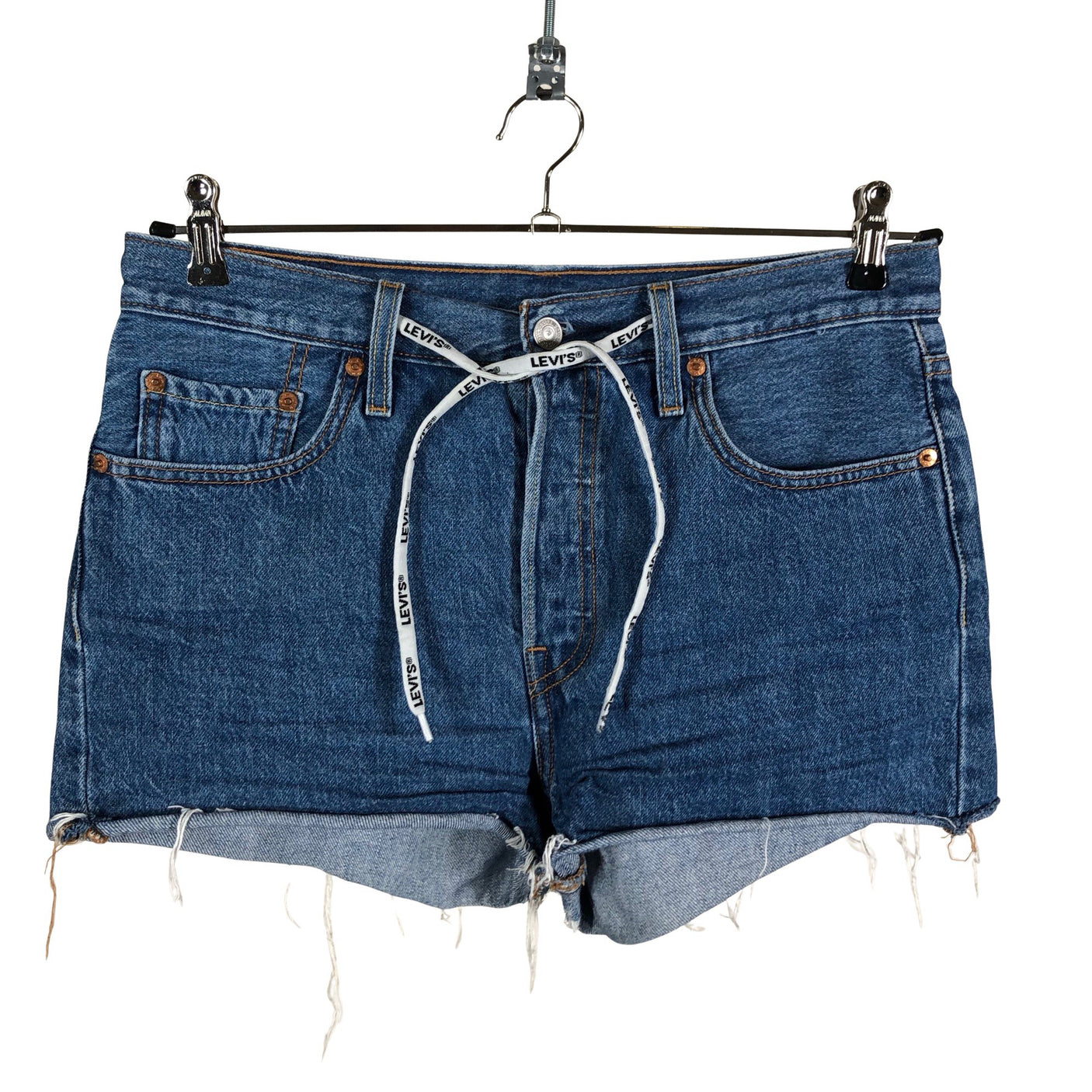 Unisex Levi's - Teksast lühikesed püksid, suurus W28 - Sinine (1)