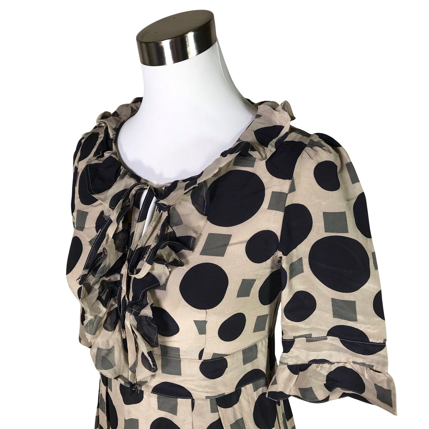 Unisex Max&Co - Õhuke kleit, suurus 36 - Hall (3)