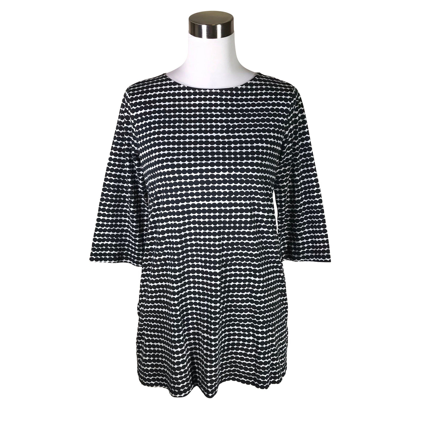 Unisex Marimekko - Trikotaažist tuunika, suurus 36 - Must (1)