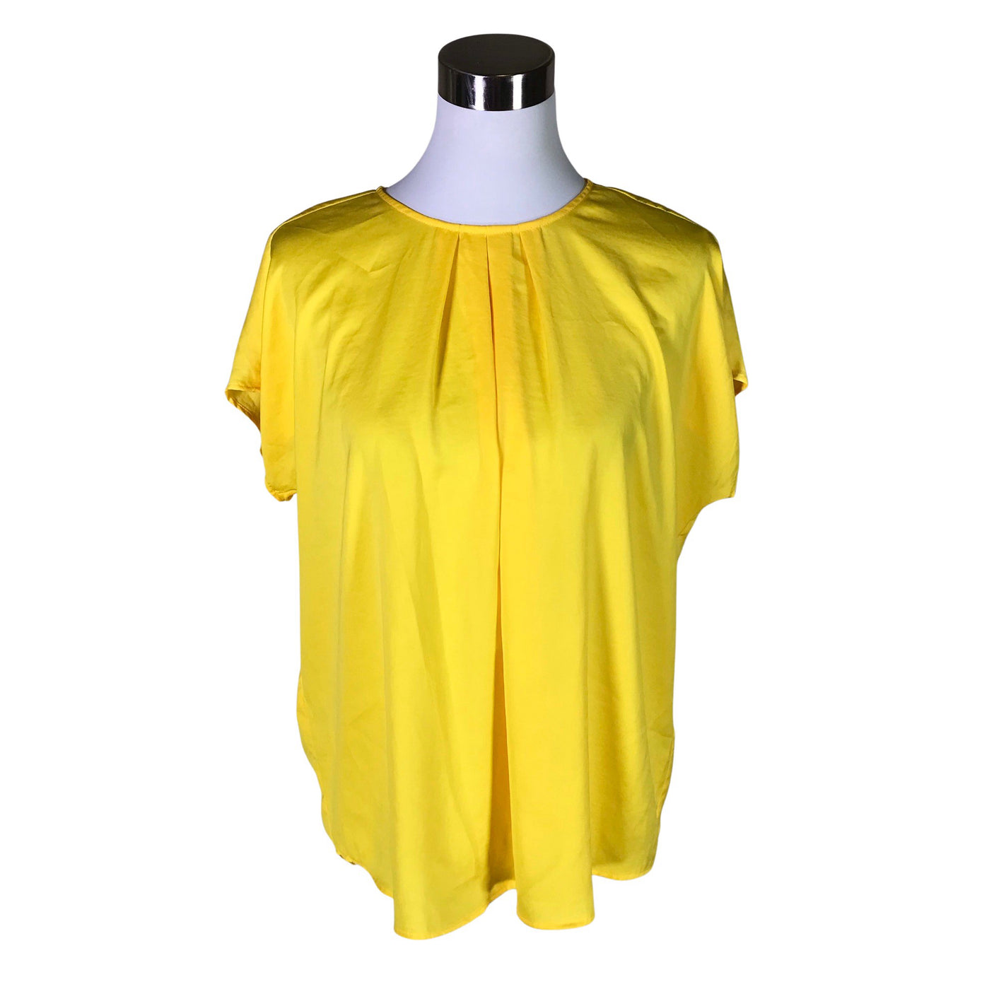 Unisex InWear - Lühikeste käistega pluus, suurus 38 - Kollane (1)