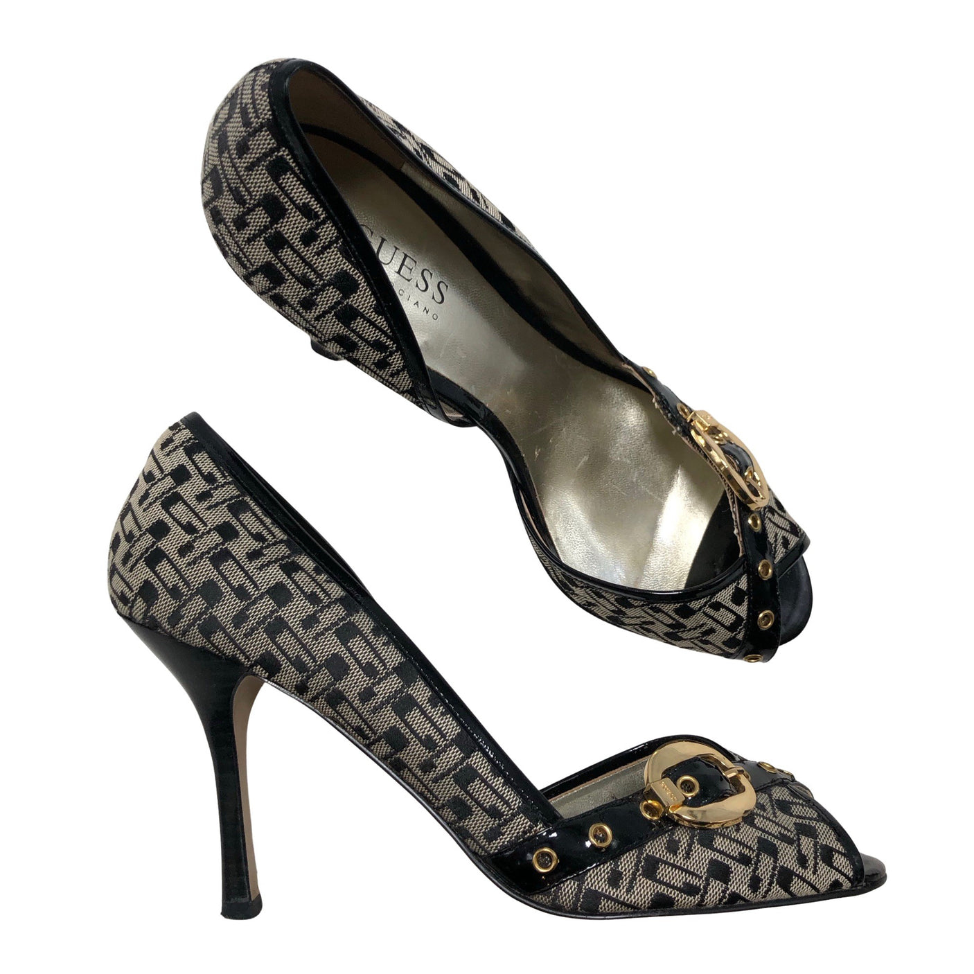 Unisex Guess - Lahtise ninaga kontsakingad, suurus 40 - Beige (1)