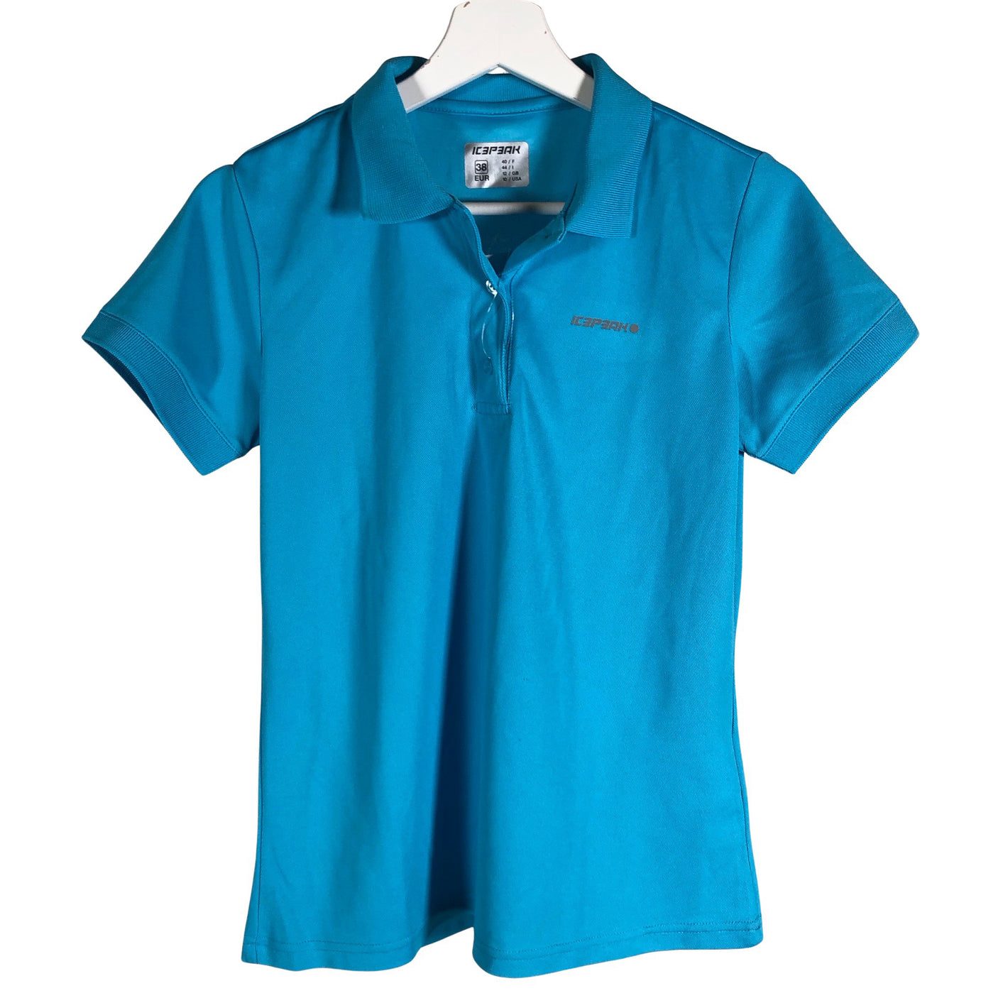 Unisex Icepeak - Spordisärk, lühikesed käised, suurus 38 - Türkiis (1)