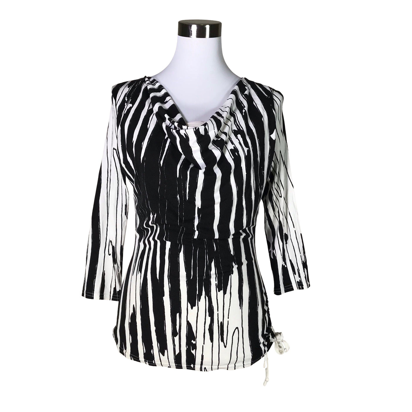 Unisex Wearhouse - Trikotaažist pluus, suurus 38 - Must (1)
