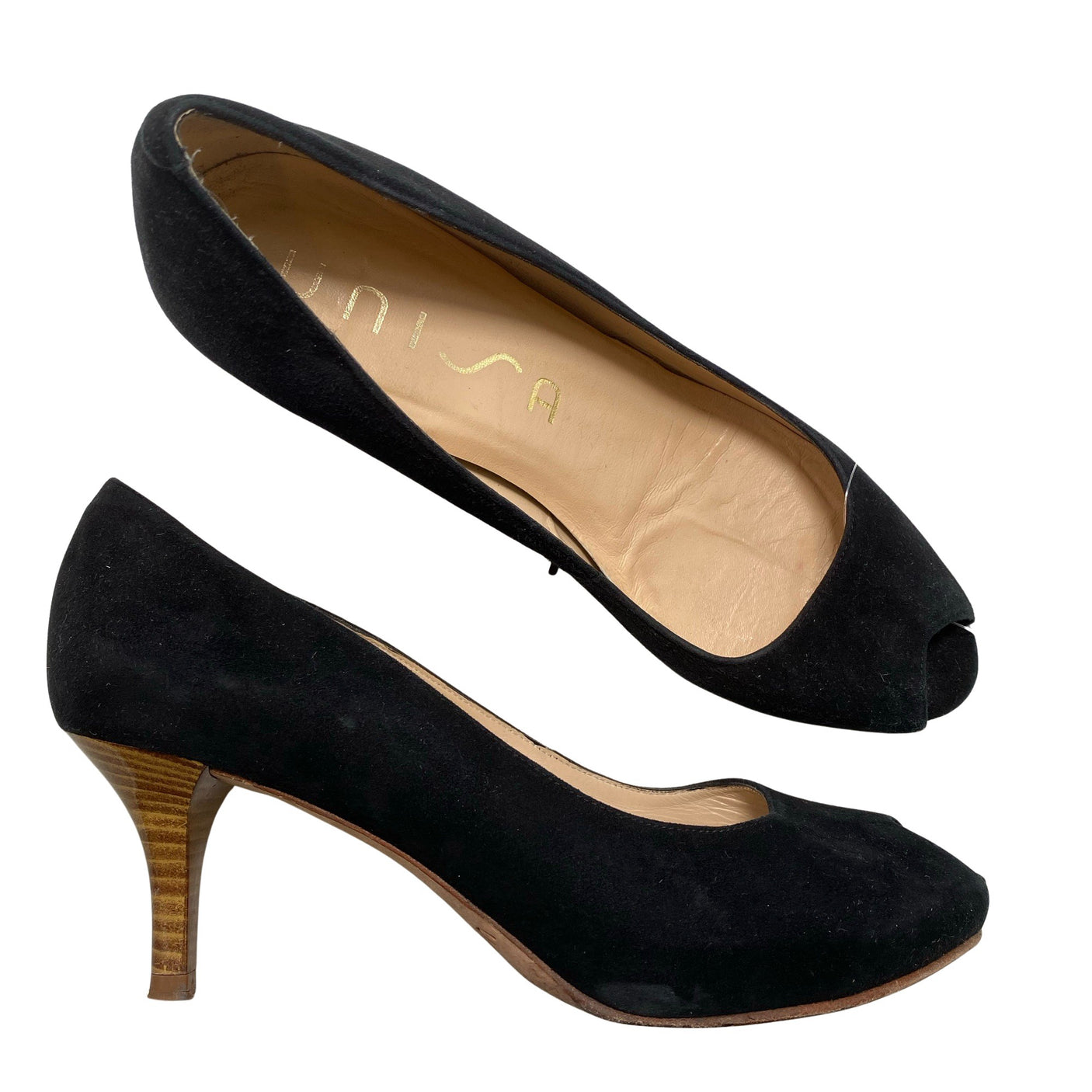 Unisex Unisa - Lahtise ninaga kontsakingad, suurus 40 - Must (1)