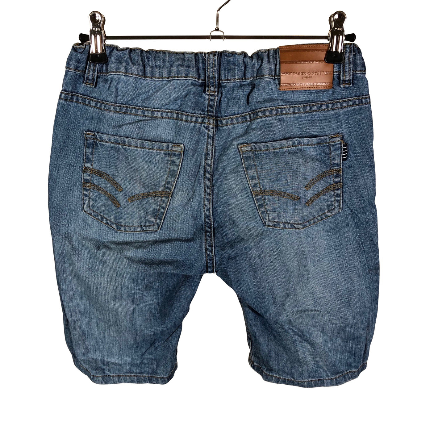 Unisex Polarn O. Pyret - Farkkushortsit, koko 140 - 146 - (2)