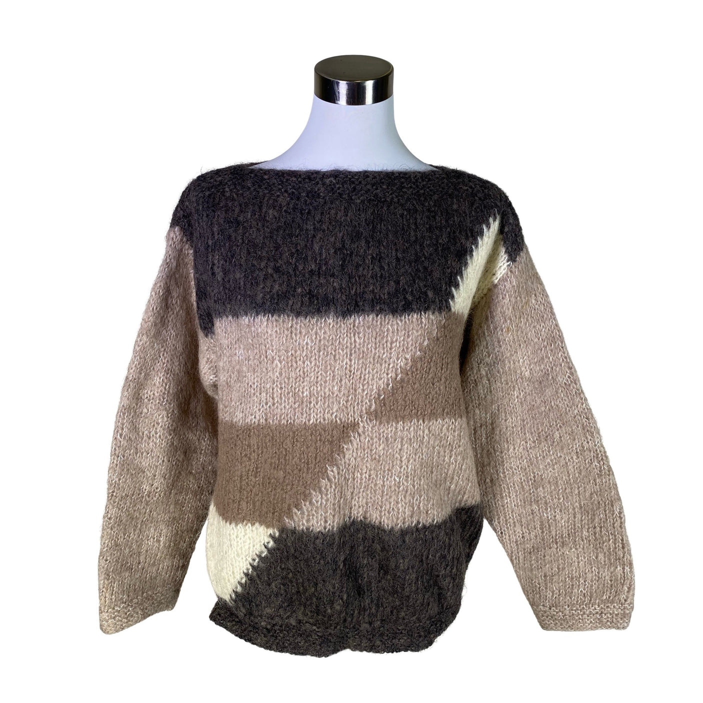 Unisex Handmade - Kampsun, suurus 38 - Pruun (1)