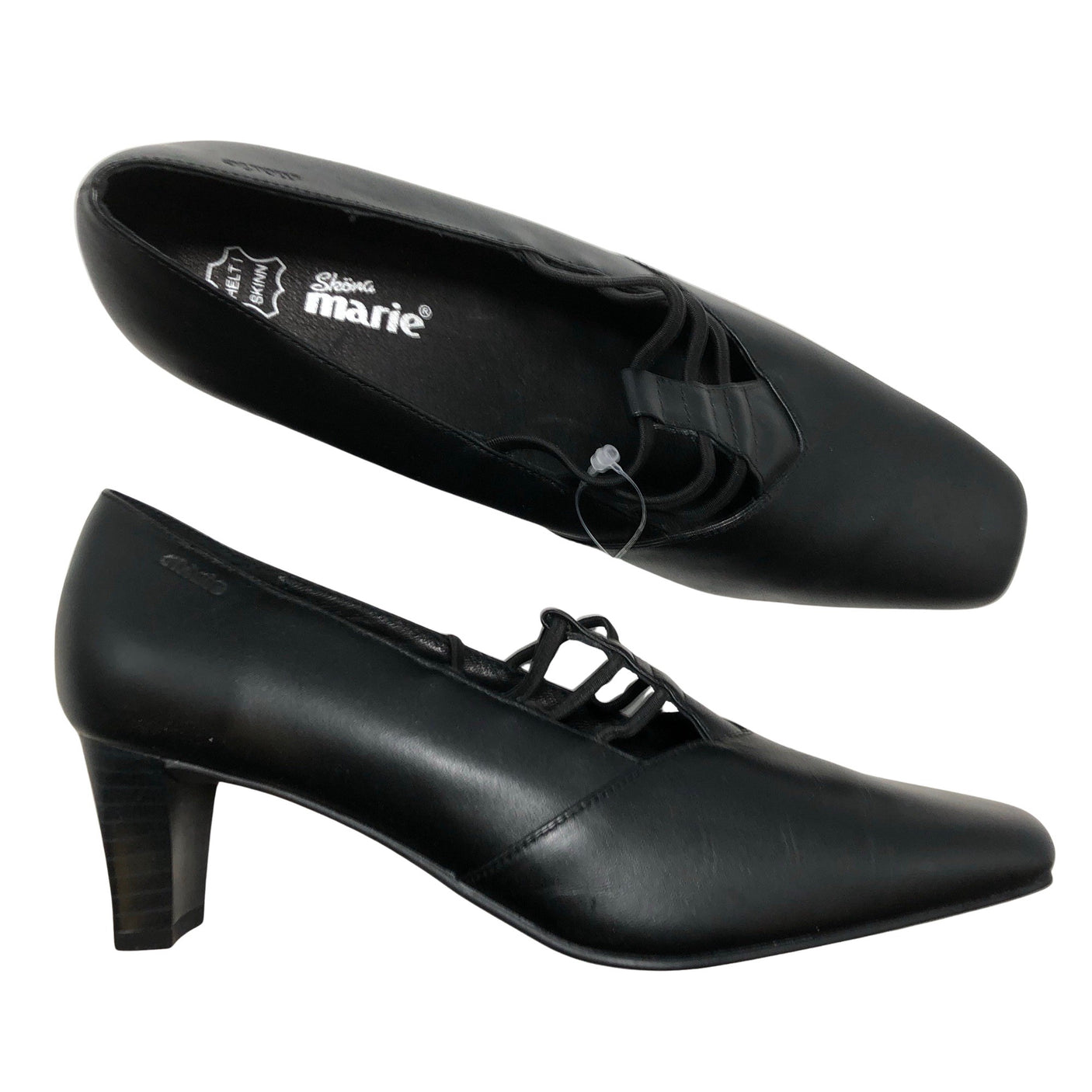 Unisex Sköna Marie - Kontsakingad, suurus 37 - Must (1)