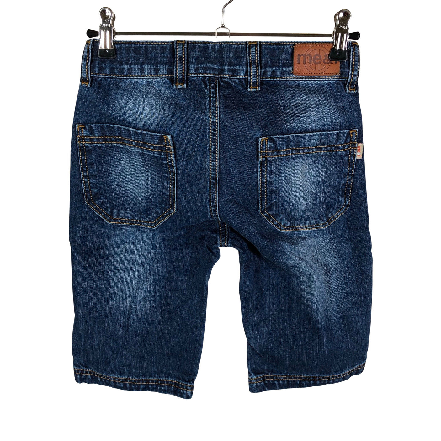 Unisex me&i - Teksast lühikesed püksid, suurus 122 - 128 - Sinine (2)