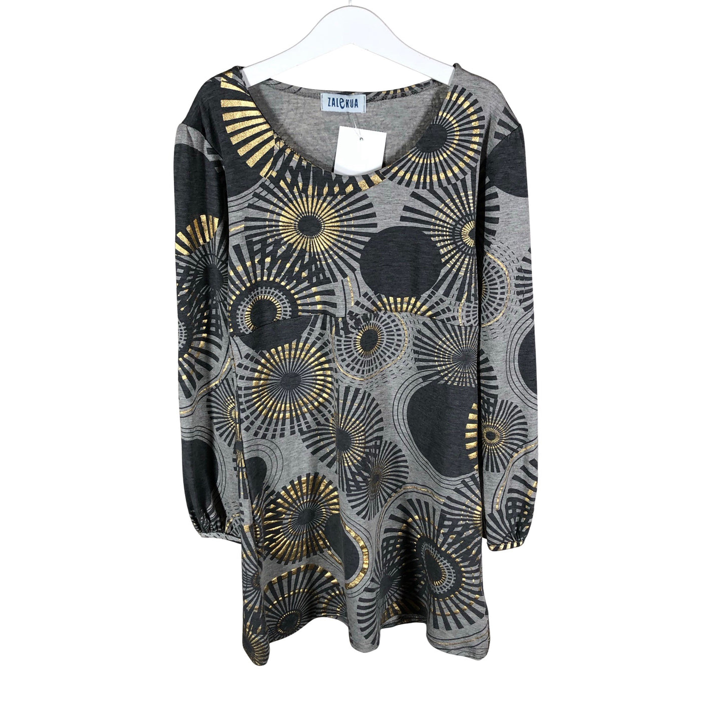 Unisex Zalekua - Trikotaažist kleit, suurus 140 - 146 - Hall (1)