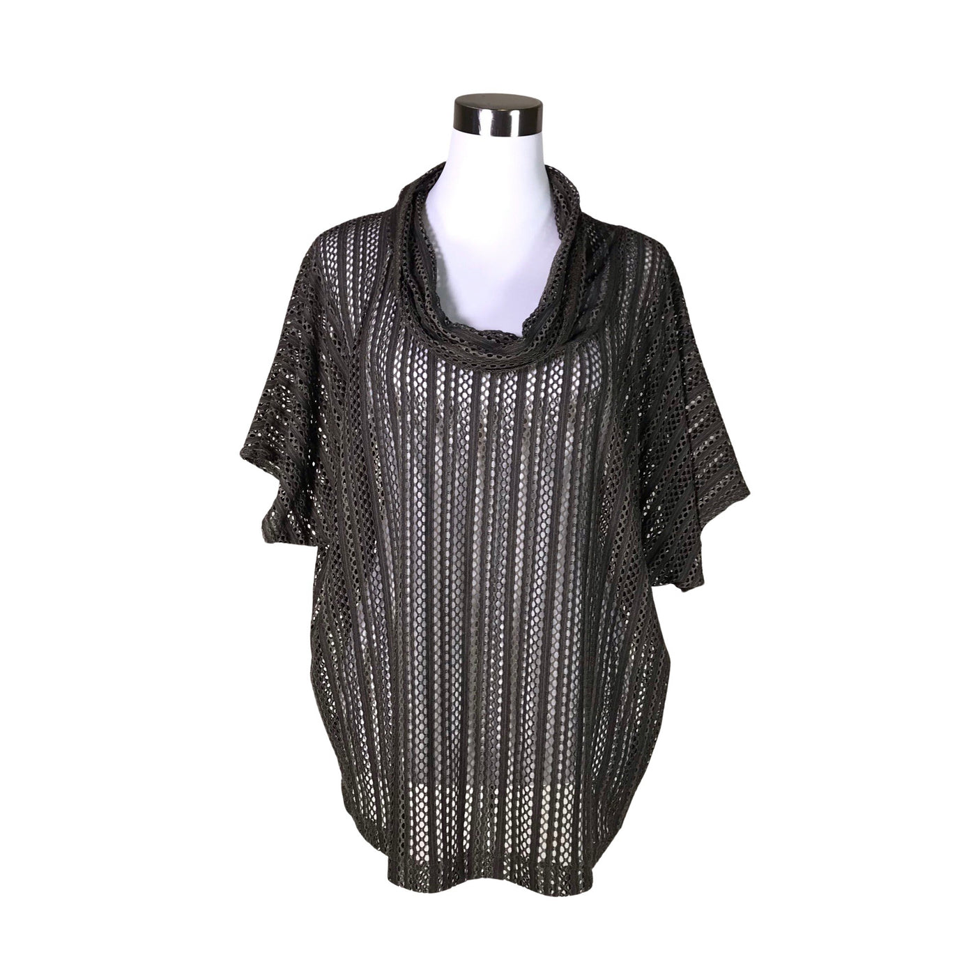 Unisex Voglia - Lühikeste käistega pluus, suurus 40 - Roheline (1)