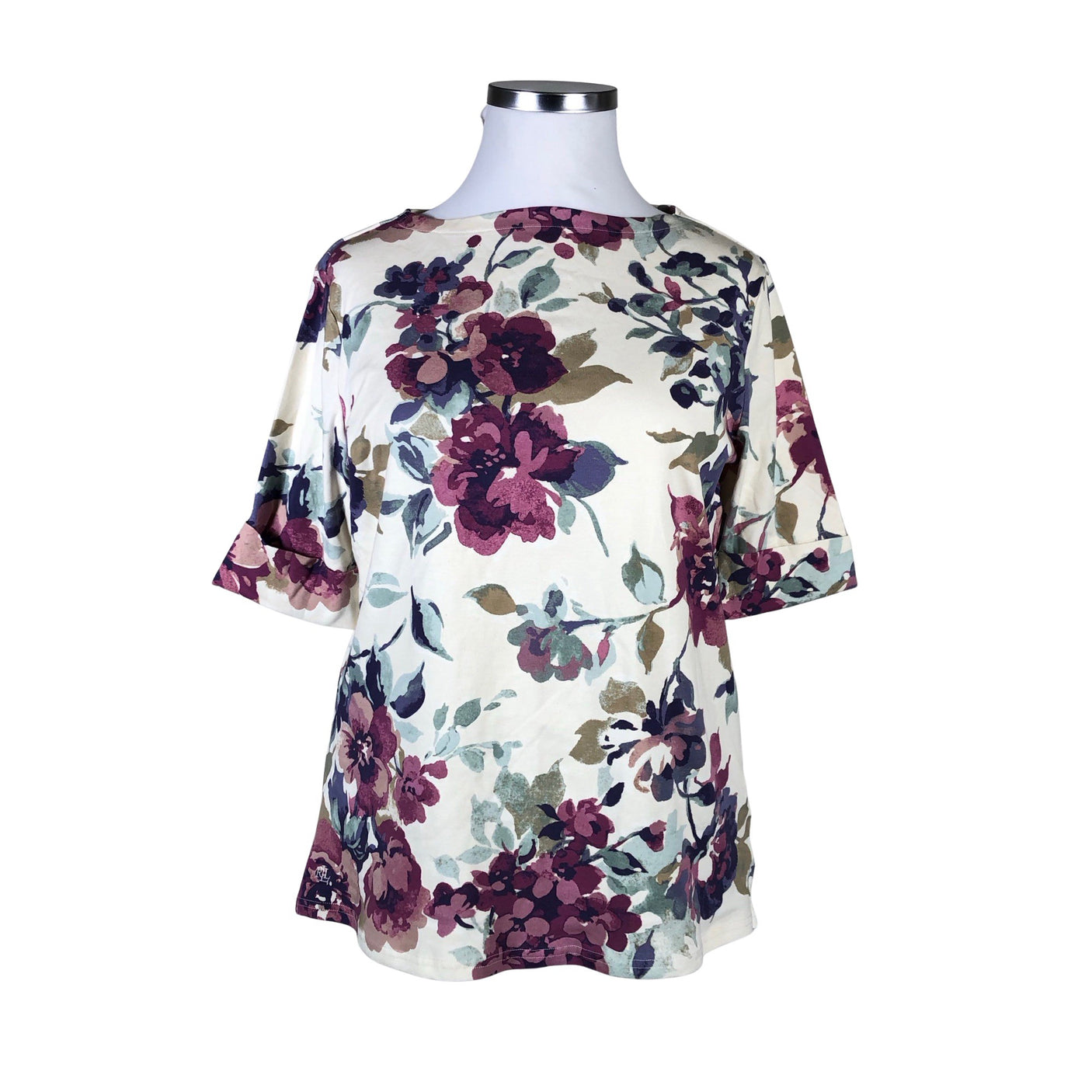 Unisex Lauren Ralph Lauren - T-särk, suurus 42 - Looduslik valge (1)