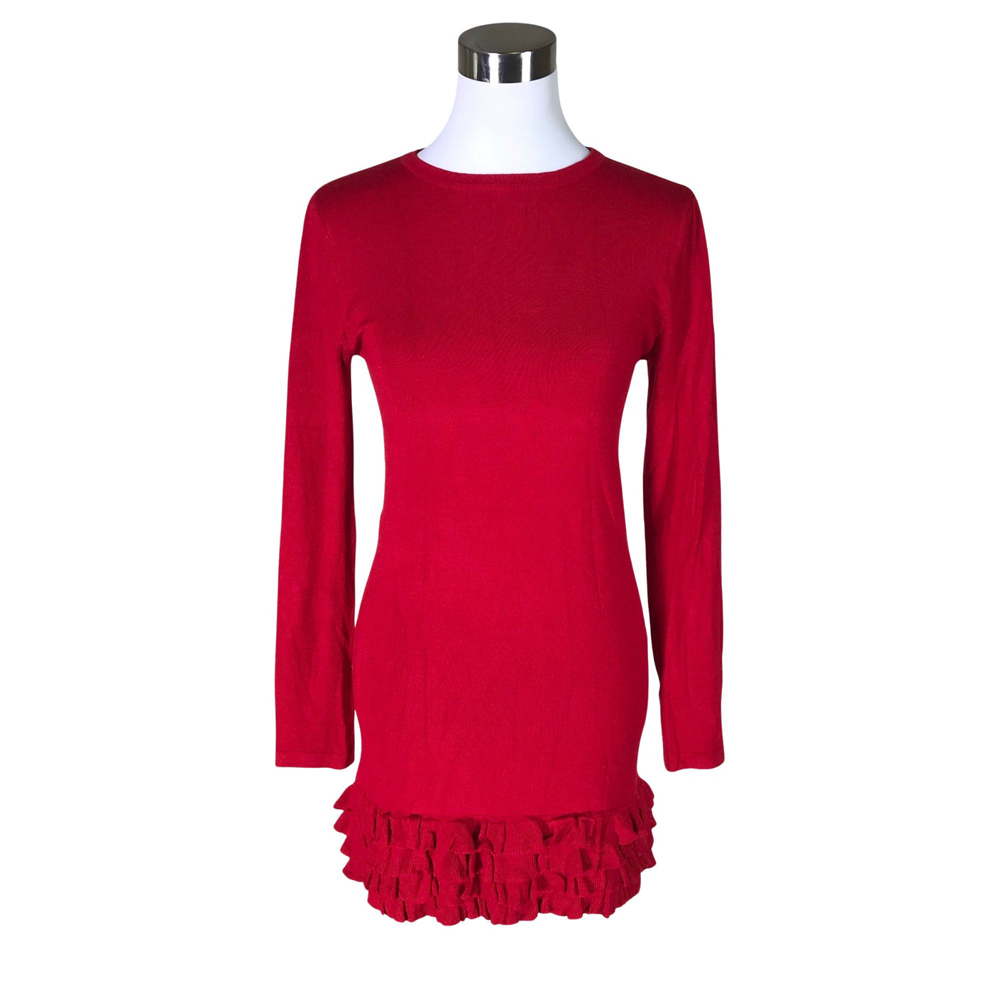 Unisex Voglia - Kootud kleit, suurus 36 - Punane (1)