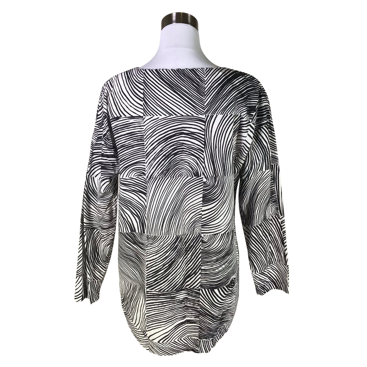 Unisex Handmade - Mitteveniv tuunika, suurus 38 - Must (2)