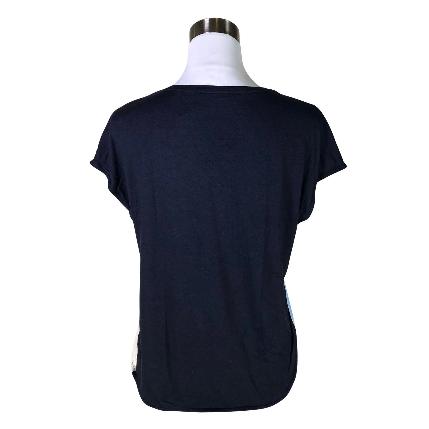 Unisex Opus - Lühikeste käistega pluus, suurus 38 - Sinine (2)