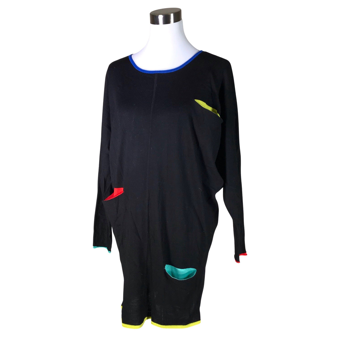 Unisex Marimekko - Kootud kleit, suurus 36 - Must (3)