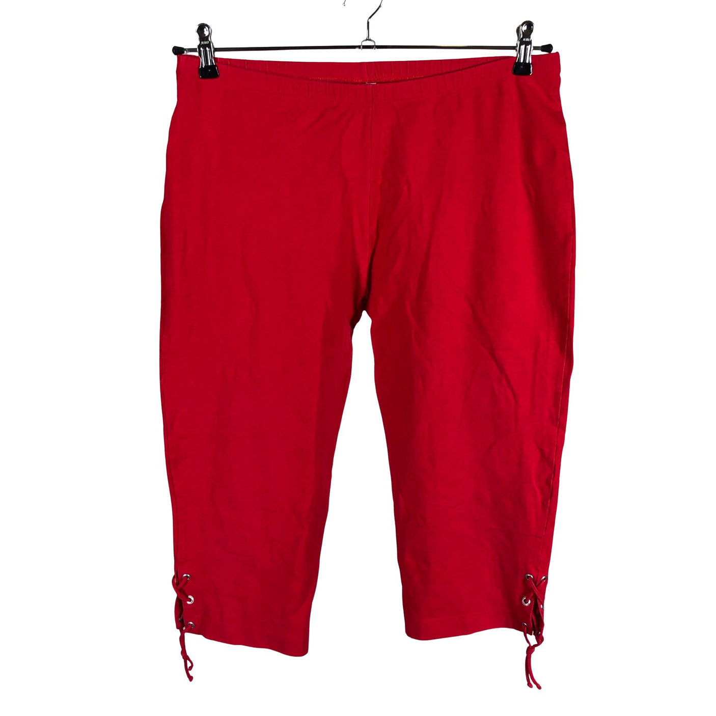 Unisex Voglia - Trikotaažist poolpikad püksid, suurus 42 - Punane (1)