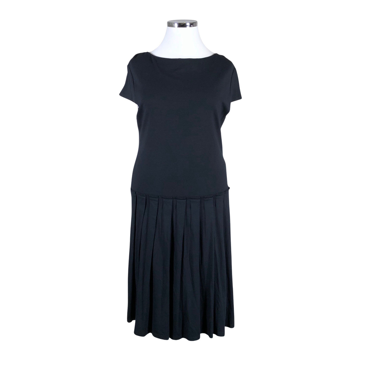 Unisex Nanso - Trikotaažist kleit, suurus 42 - Must (1)