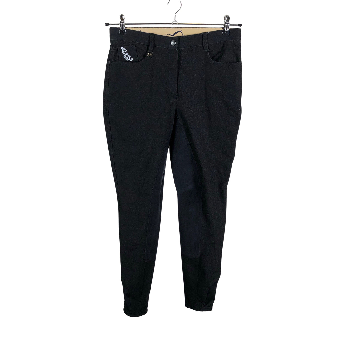 Unisex Eurohunter - Ratsapüksid, suurus 38 - Must (1)