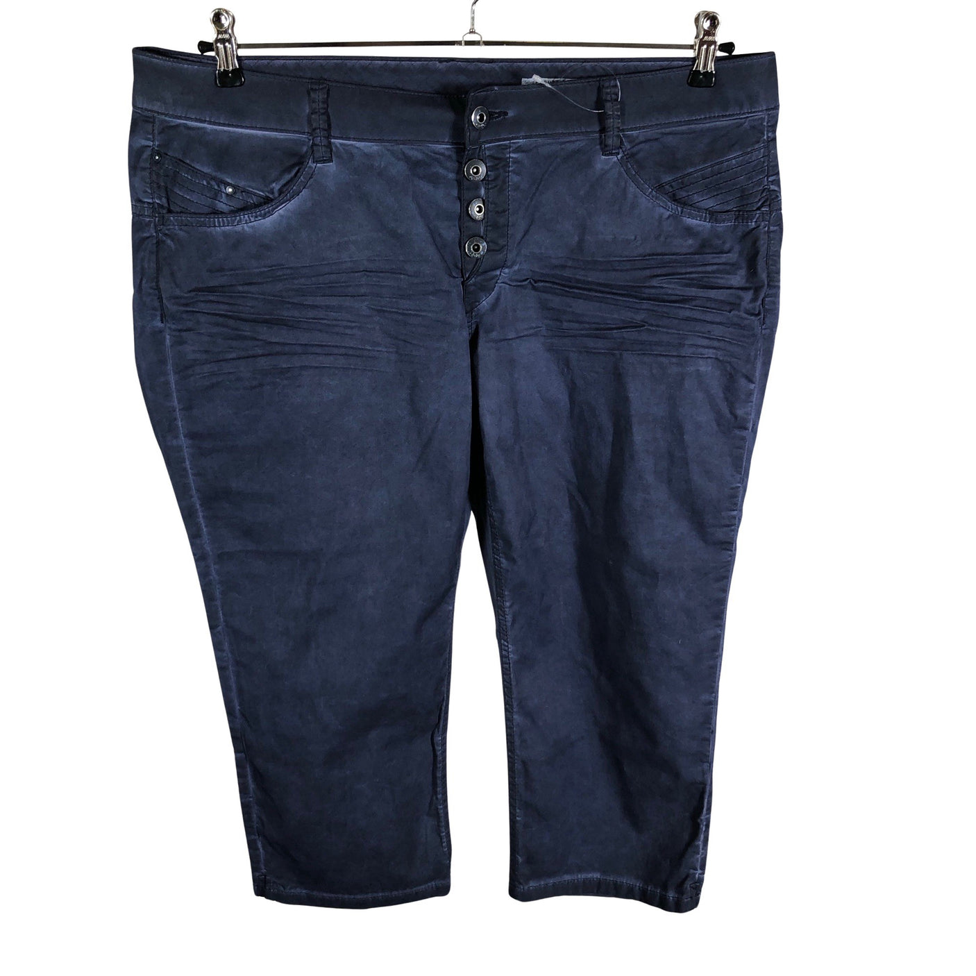 Unisex Esprit - Mittevenivad poolpikad püksid, suurus 44 - Sinine (1)