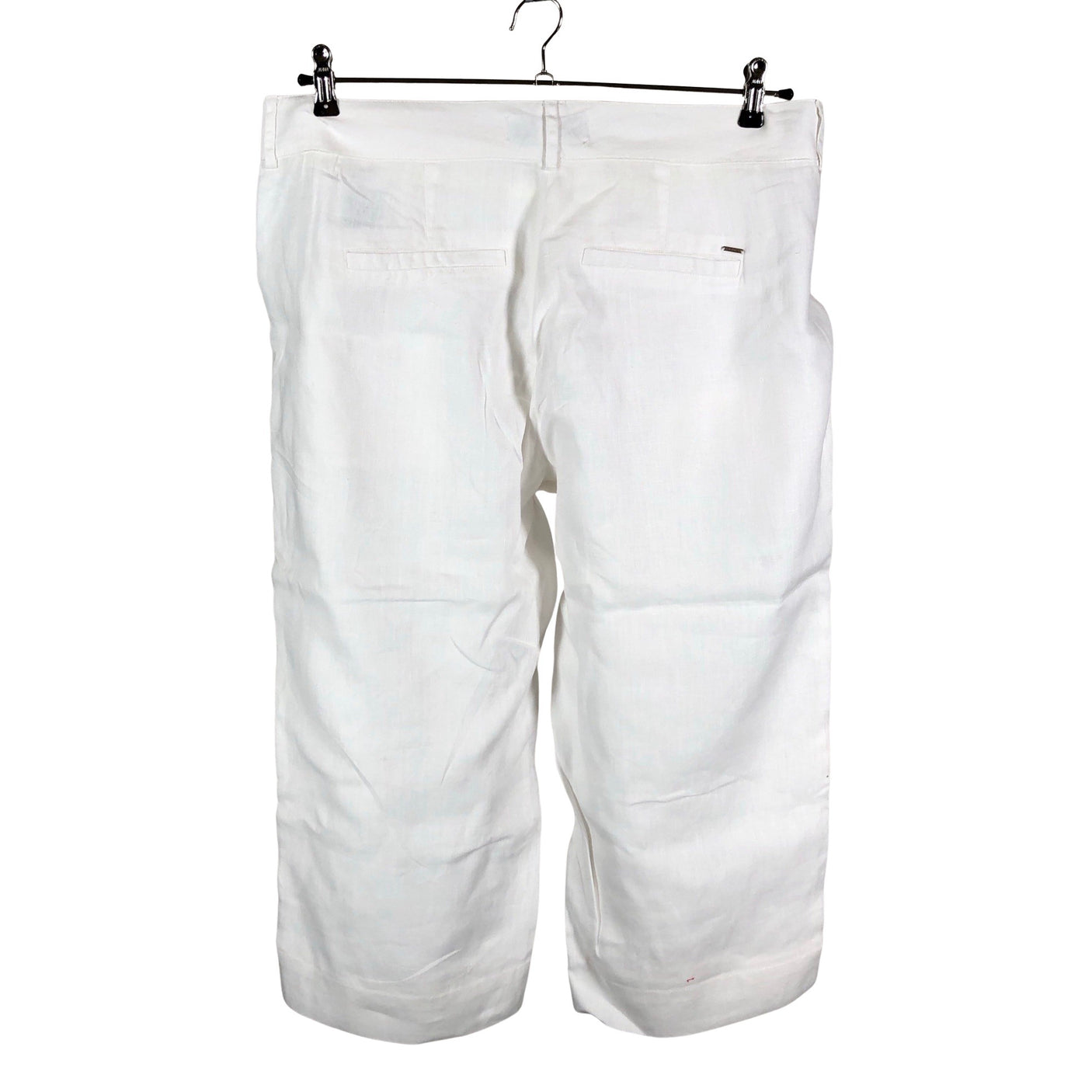 Unisex Cecil - Mittevenivad poolpikad püksid, suurus W30 - Looduslik valge (2)