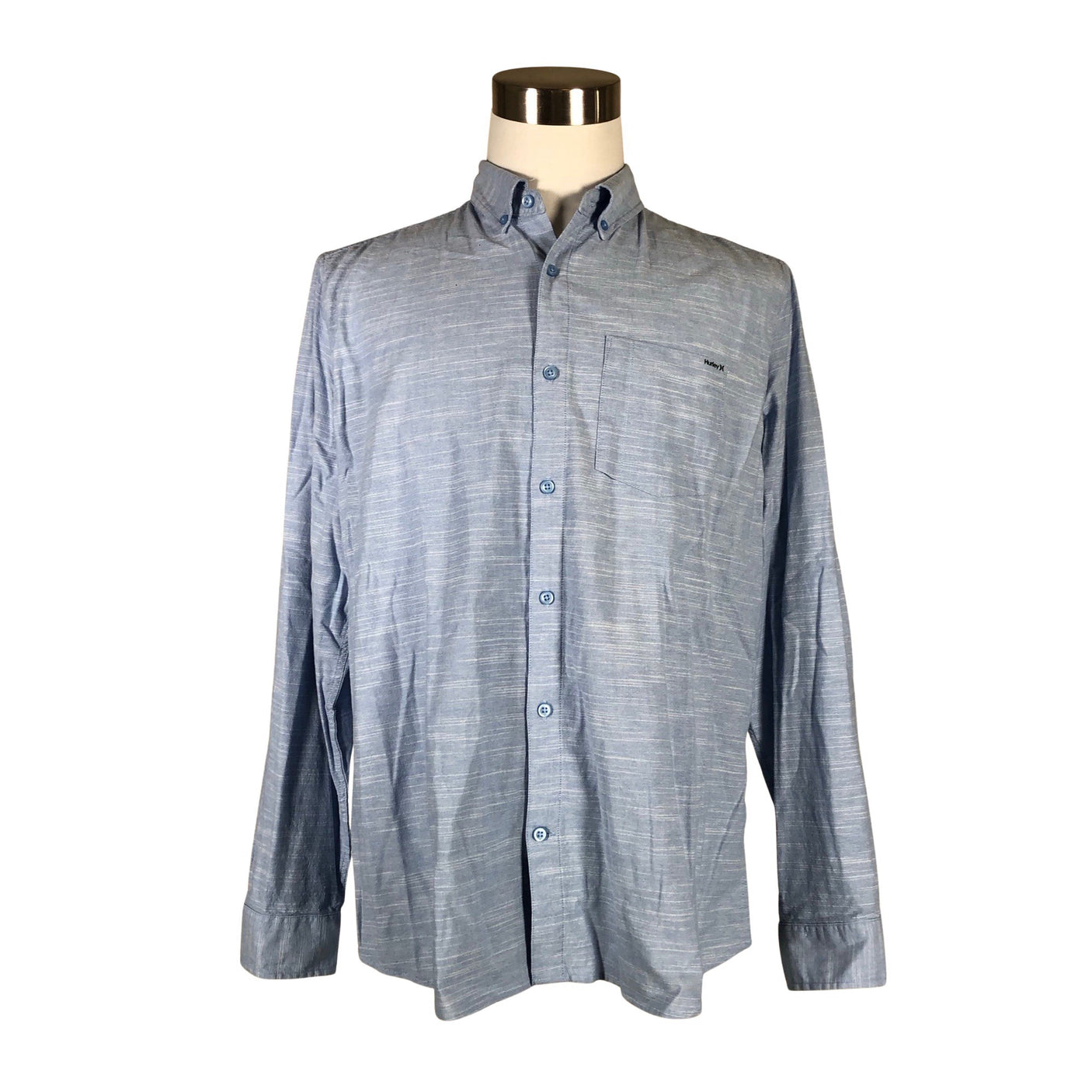 Unisex Hurley - Triiksärk, suurus L - Helesinine (1)