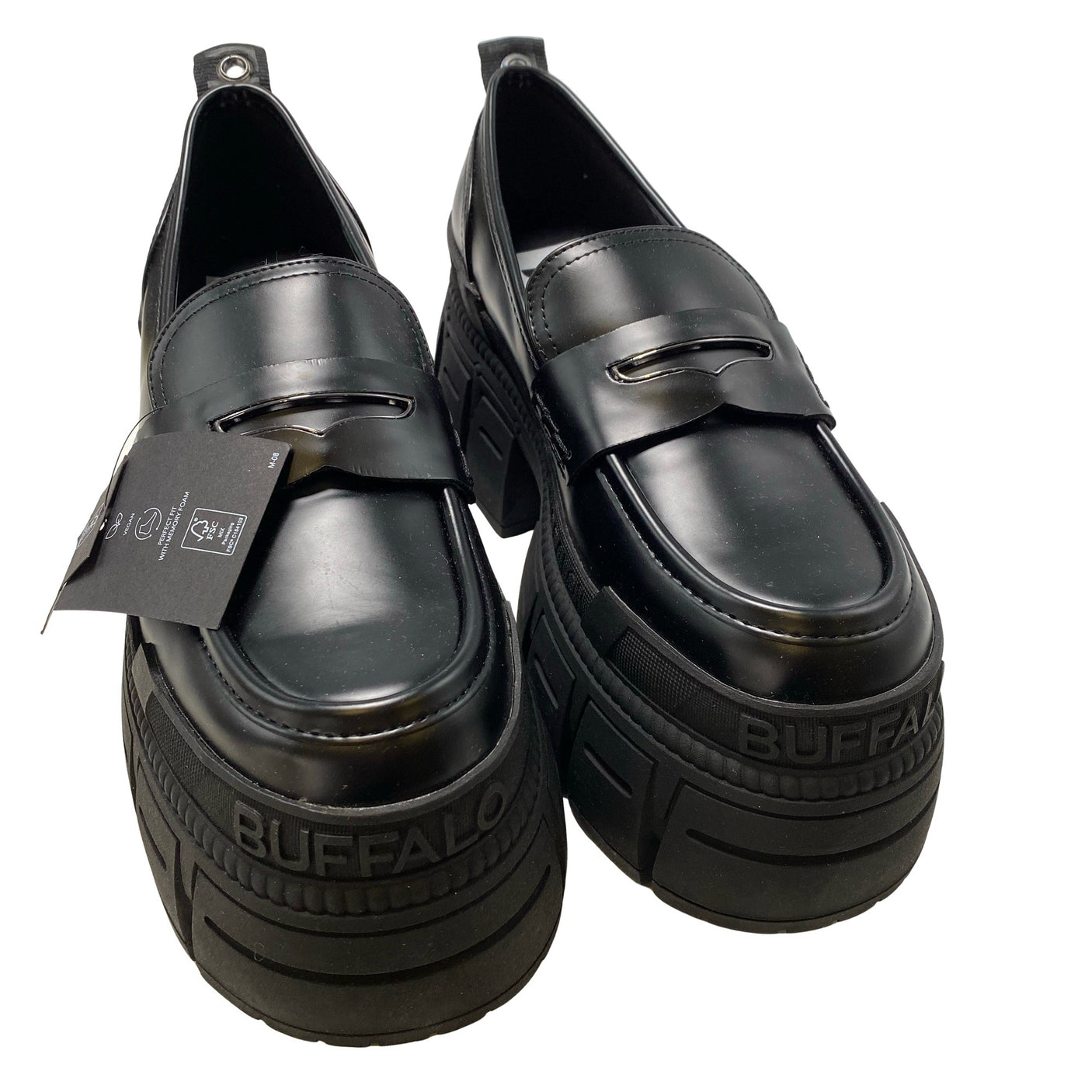 Unisex Buffalo - Mokassiinid, suurus 40 - Must (3)