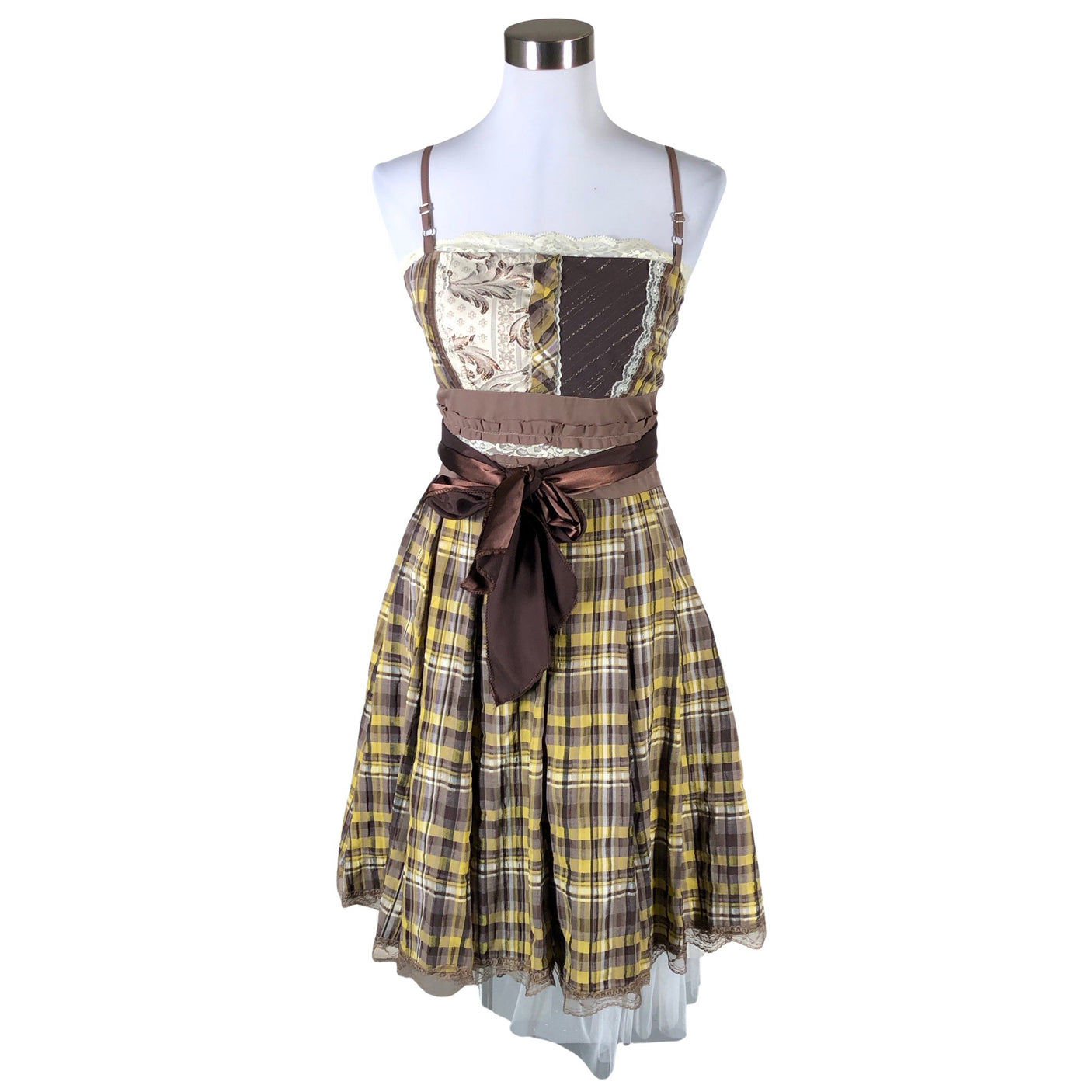 Unisex Des Filles à la Vanille - Mitteveniv kleit, suurus 36 - Pruun (1)