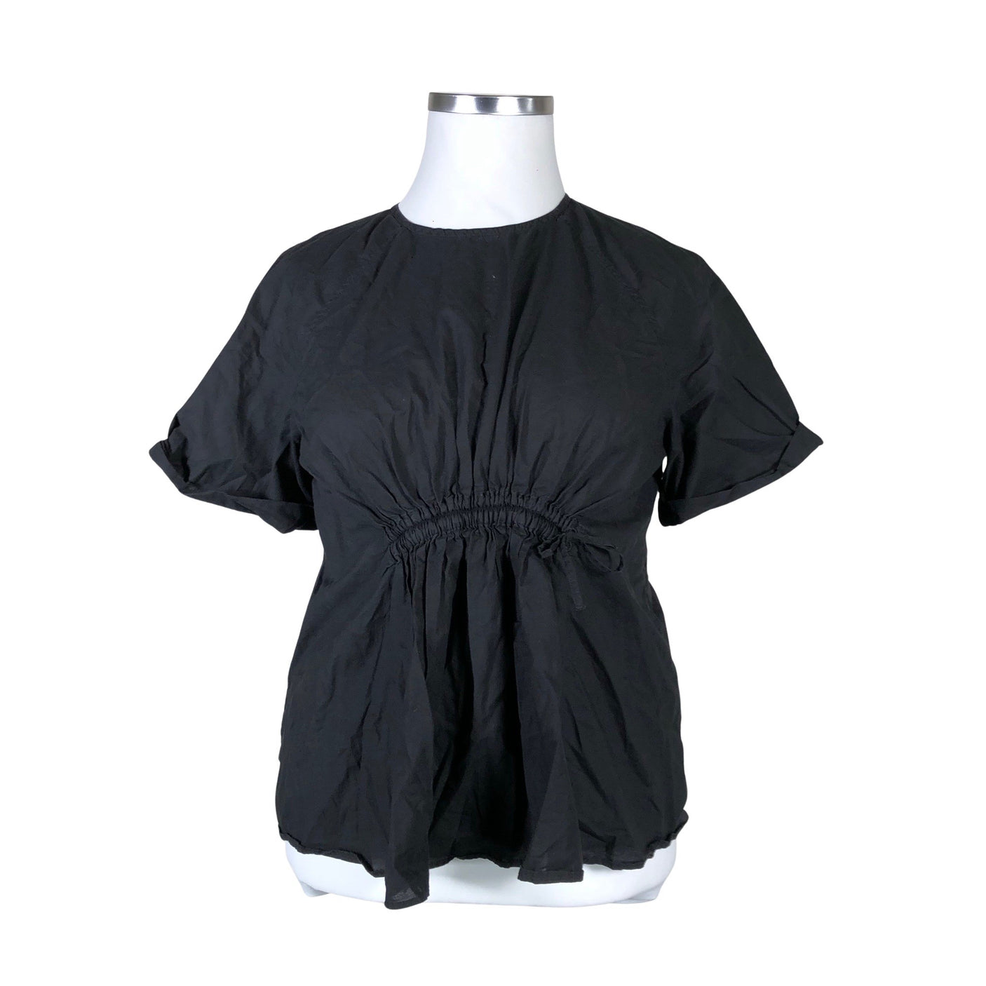 Unisex COS - Lühikeste käistega pluus, suurus 42 - Must (1)