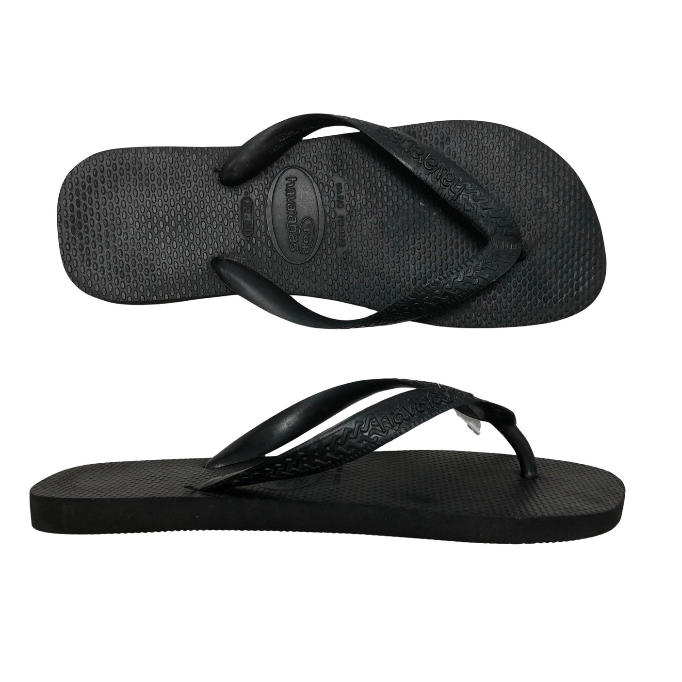 Unisex Havaianas - Plätud, suurus 39 - Must (1)