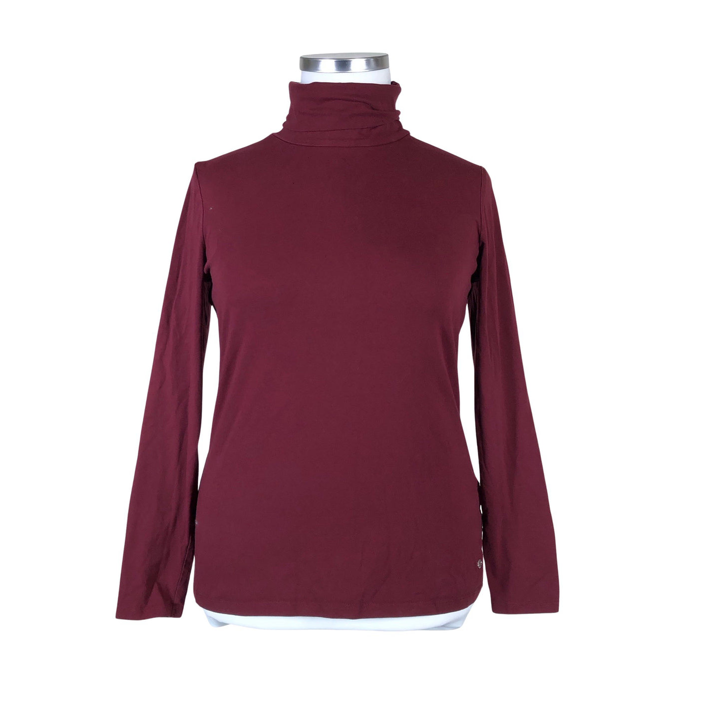 Unisex Esprit - Trikotaažist pluus, suurus 42 - Veinipunane (1)