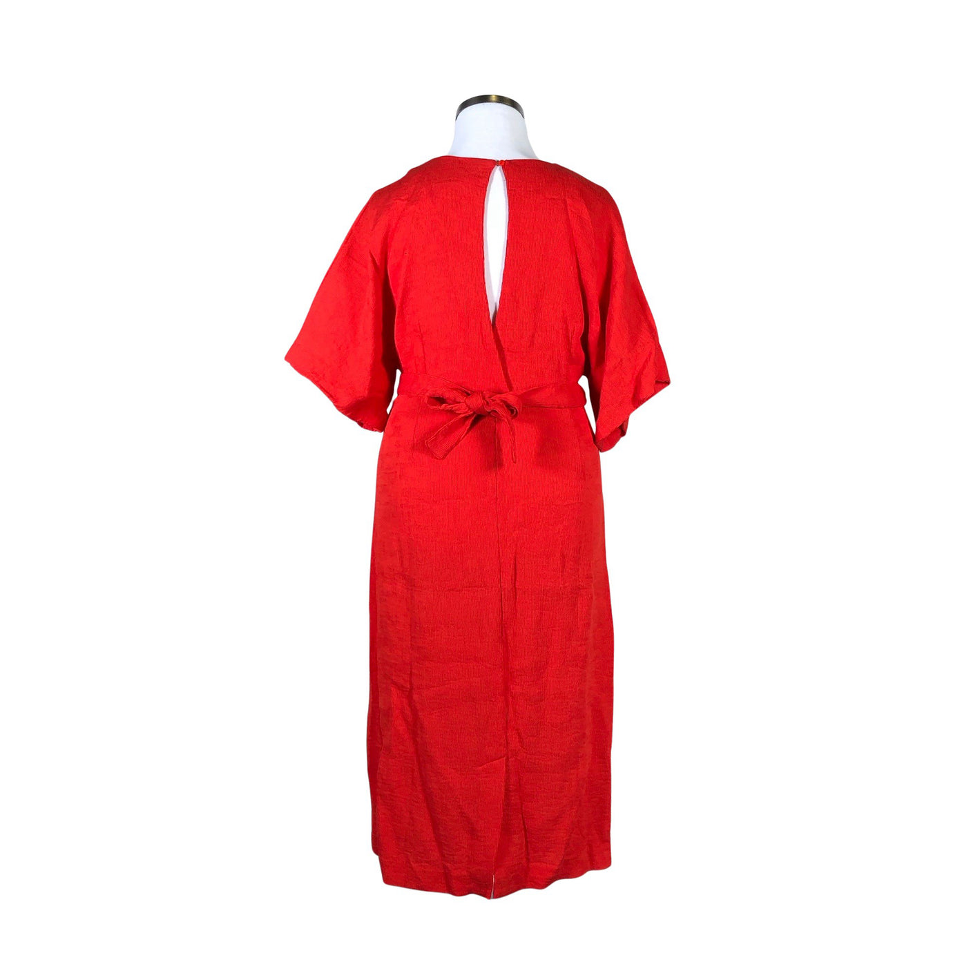 Unisex Lindex - Mitteveniv kleit, suurus 44 - Punane (2)