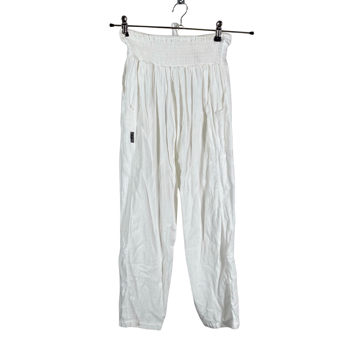 Unisex Blanc Du Nil - Mittevenivad püksid, suurus 34 - Valge (2)