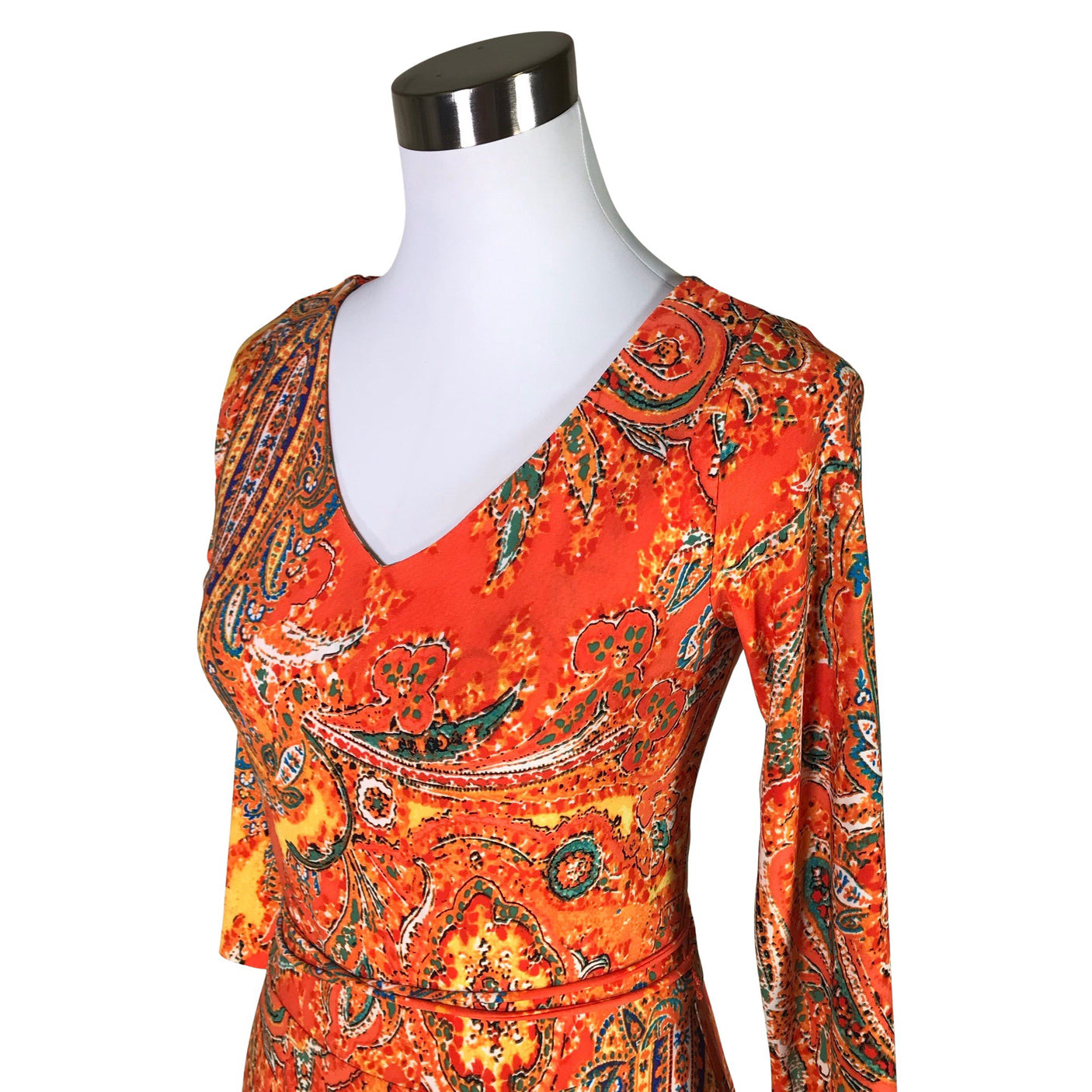 Unisex Lauren Ralph Lauren - Trikotaažist kleit, suurus 36 - Oranž (3)