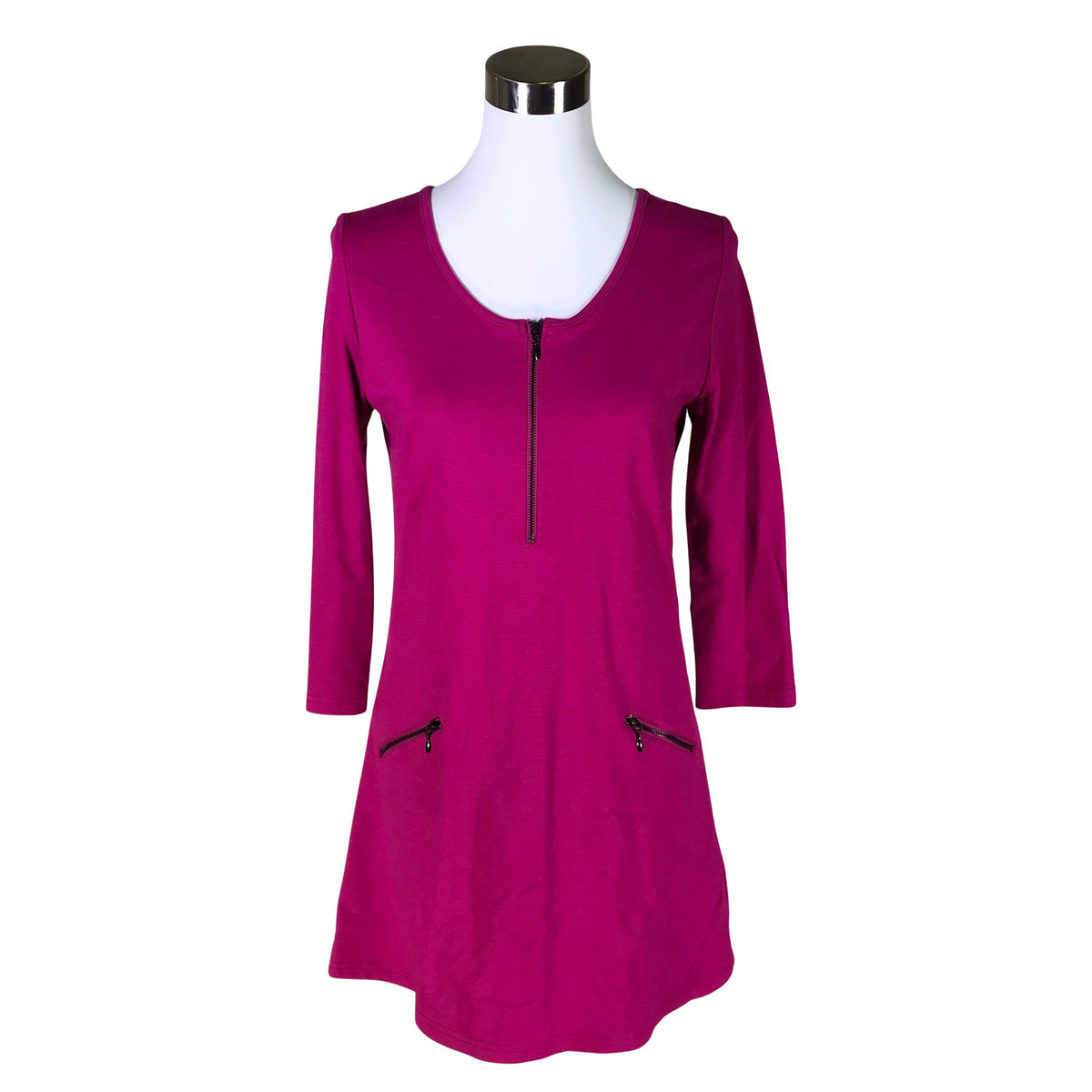Unisex Niccolei - Trikotaažist tuunika, suurus 40 - Roosa (1)