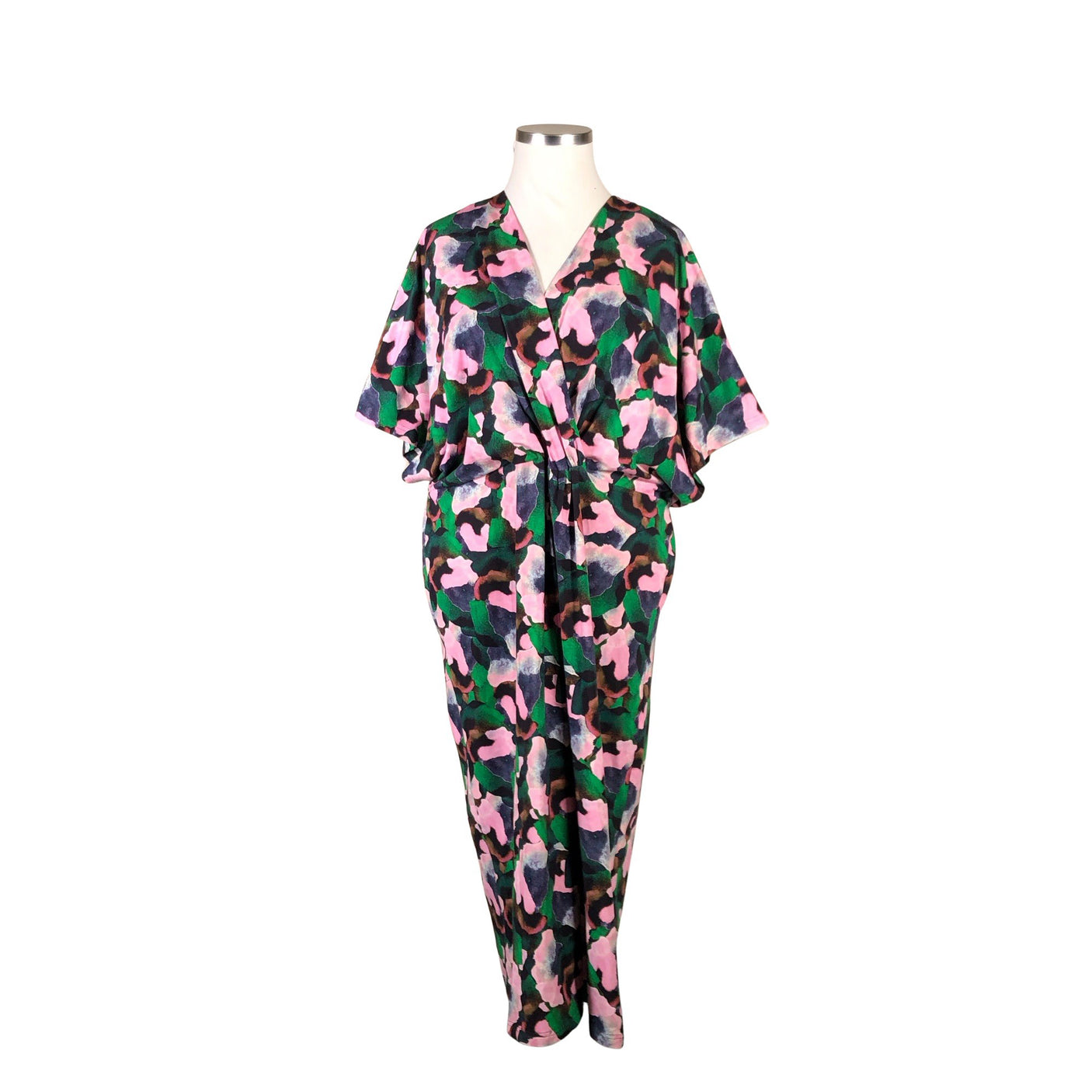 Unisex Aarrelabel - Trikotaažist kleit, suurus 46 - Roheline (1)