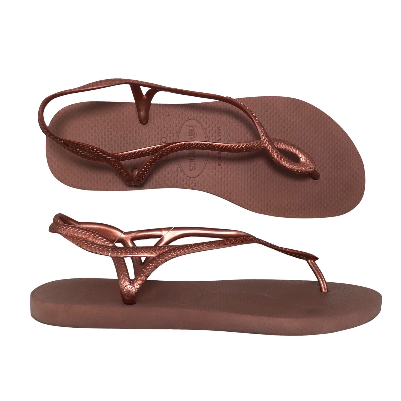 Unisex Havaianas - Plätud, suurus 40 - Roosa (1)
