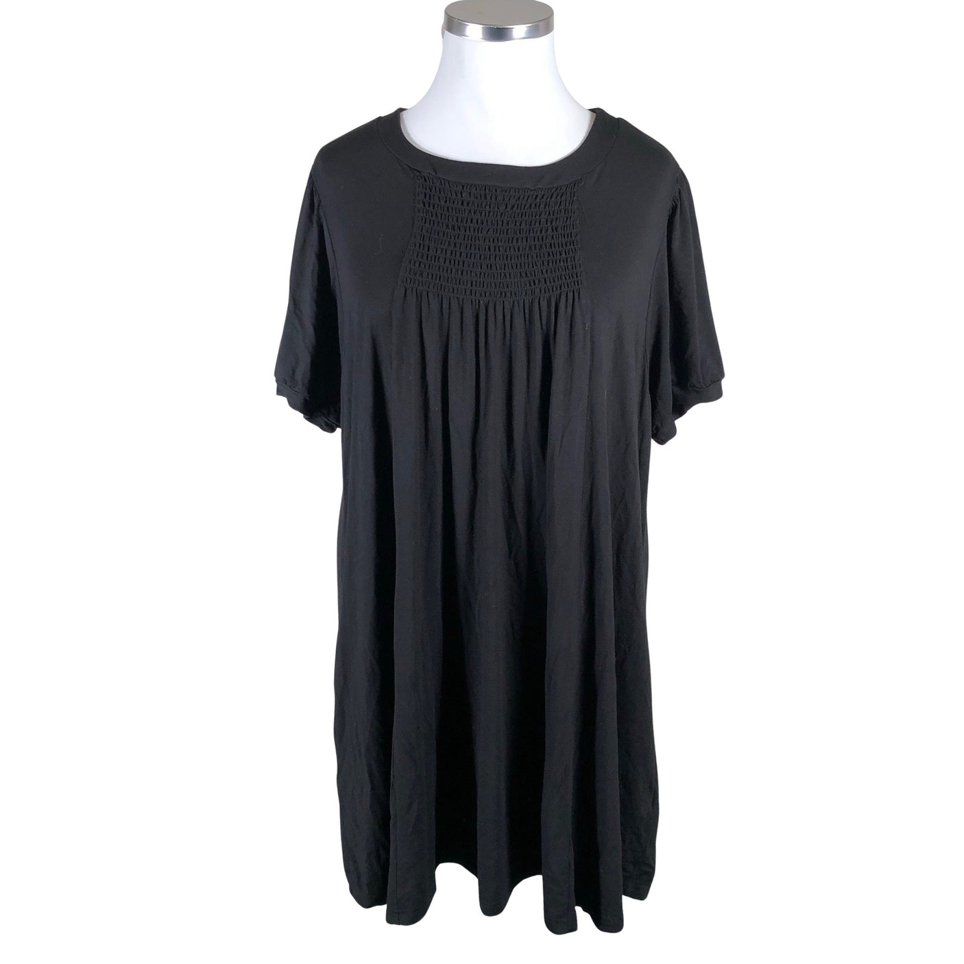 Unisex Zhenzi - Trikotaažist tuunika, suurus 46 - Must (1)